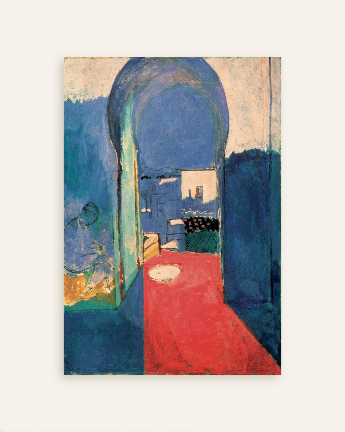 Plakat „Wejście do kasby (1912), Henri Matisse”, miniatura