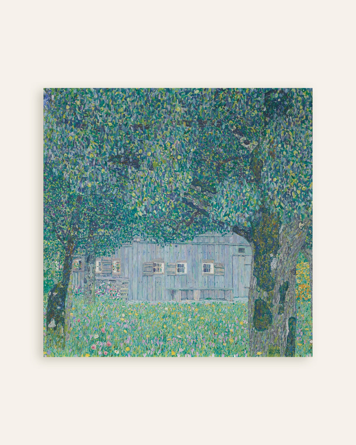 Plakat Dom wiejski w Buchbergu (1911), Gustav Klimt, miniatura