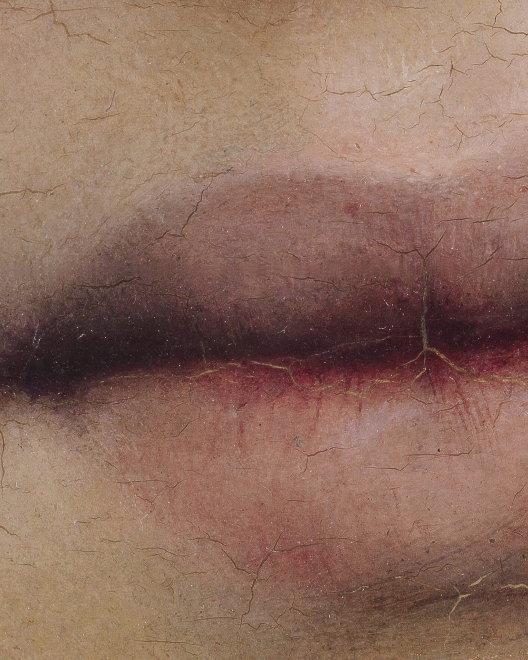 Louis Janmot "Fleur des Champs" Detal warg - Plakat artystyczny