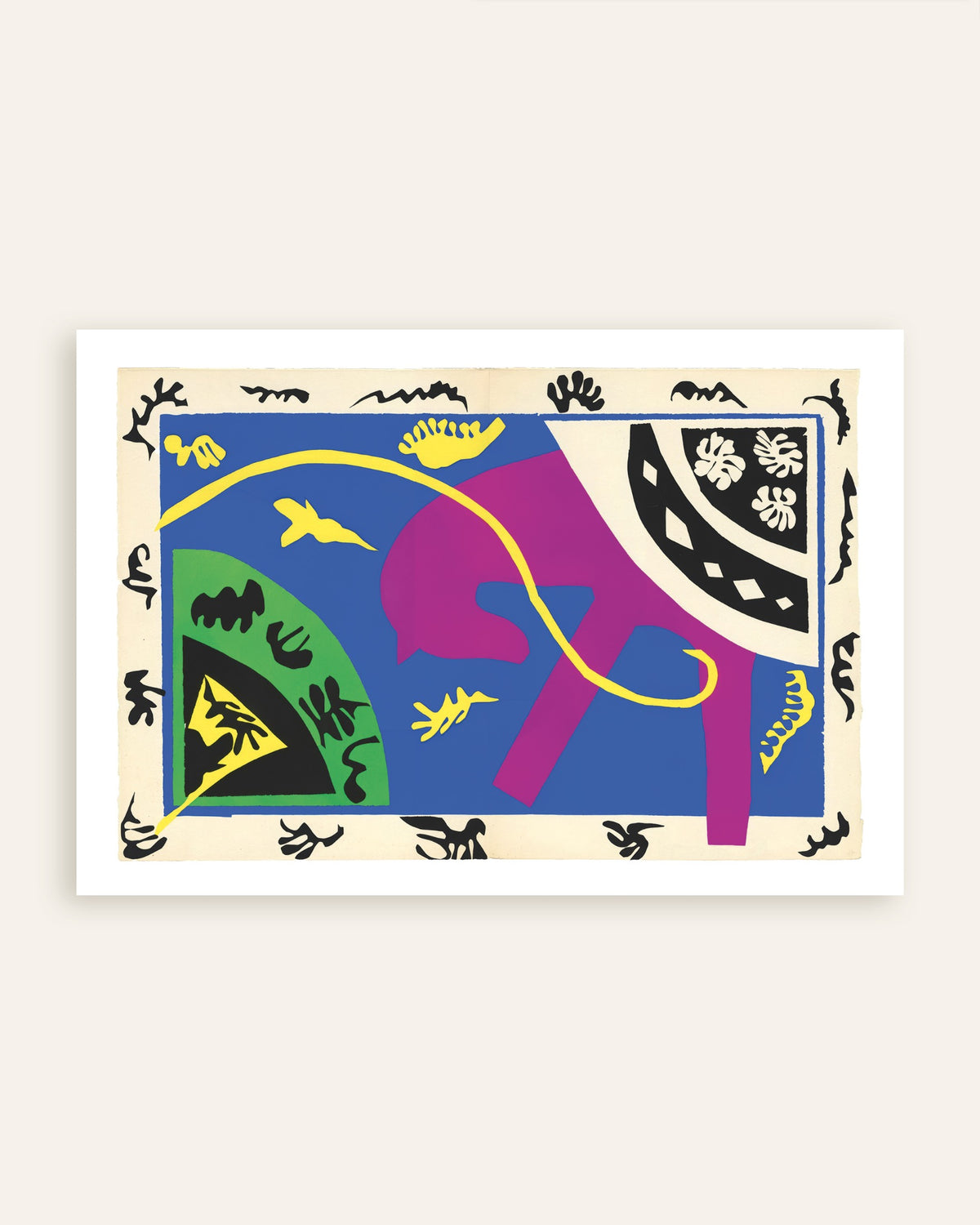 Miniatura plakatu „Koń, jeździec i klaun (Jazz, 1947), Henri Matisse”
