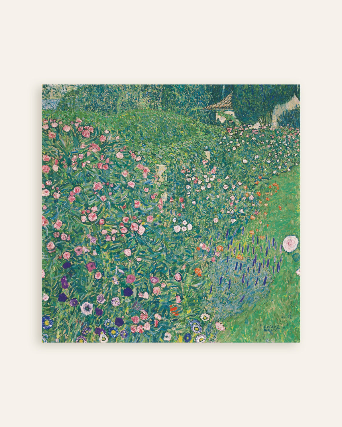 Plakat Włoski ogród (1913), Gustav Klimt, miniatura
