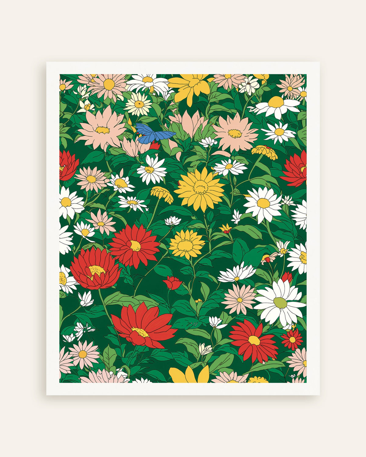 Plakat „Japońskie studio animacji, Kwiat”, miniatura