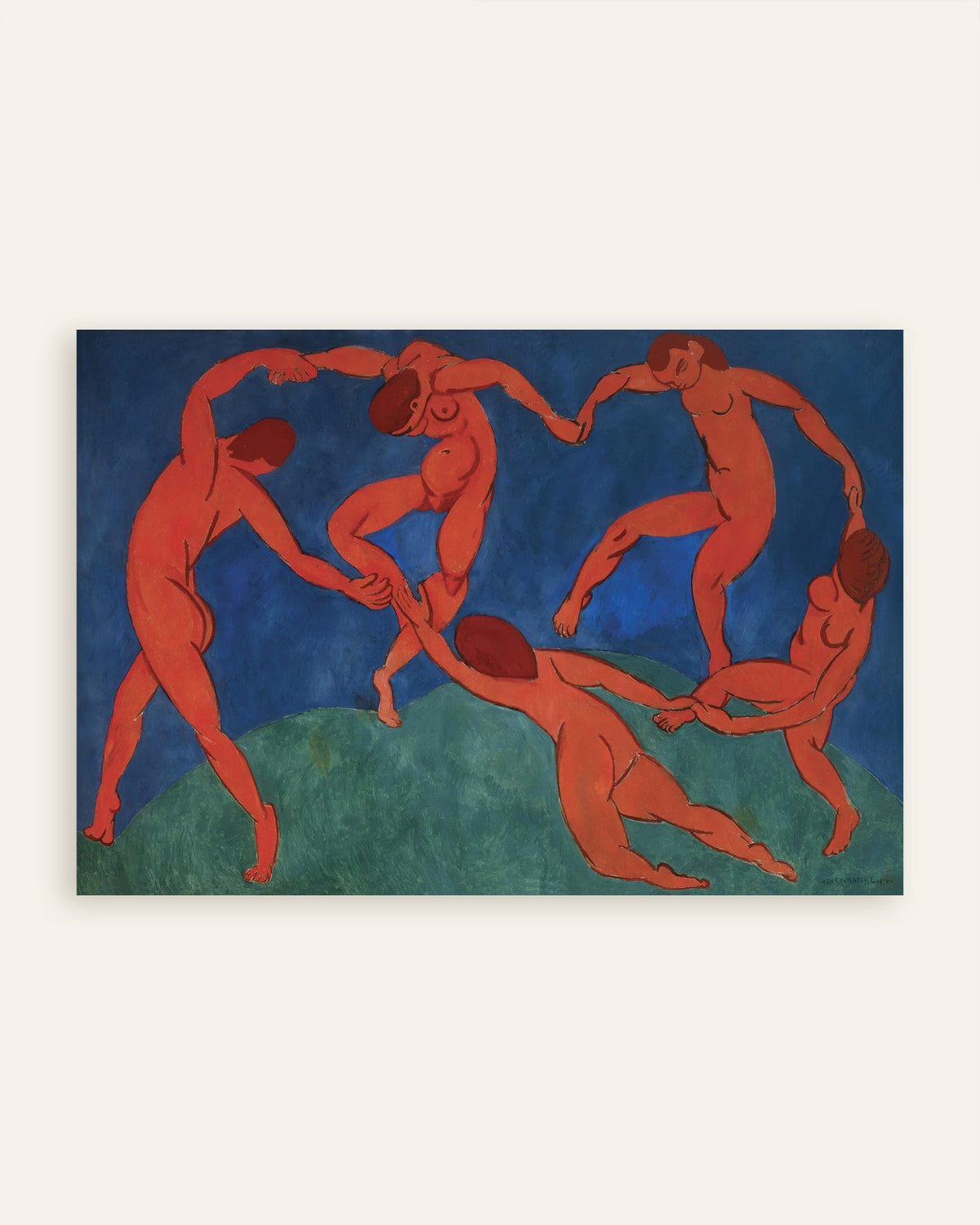 Plakat „La Danse II (1910) Henriego Matisse’a”, miniatura