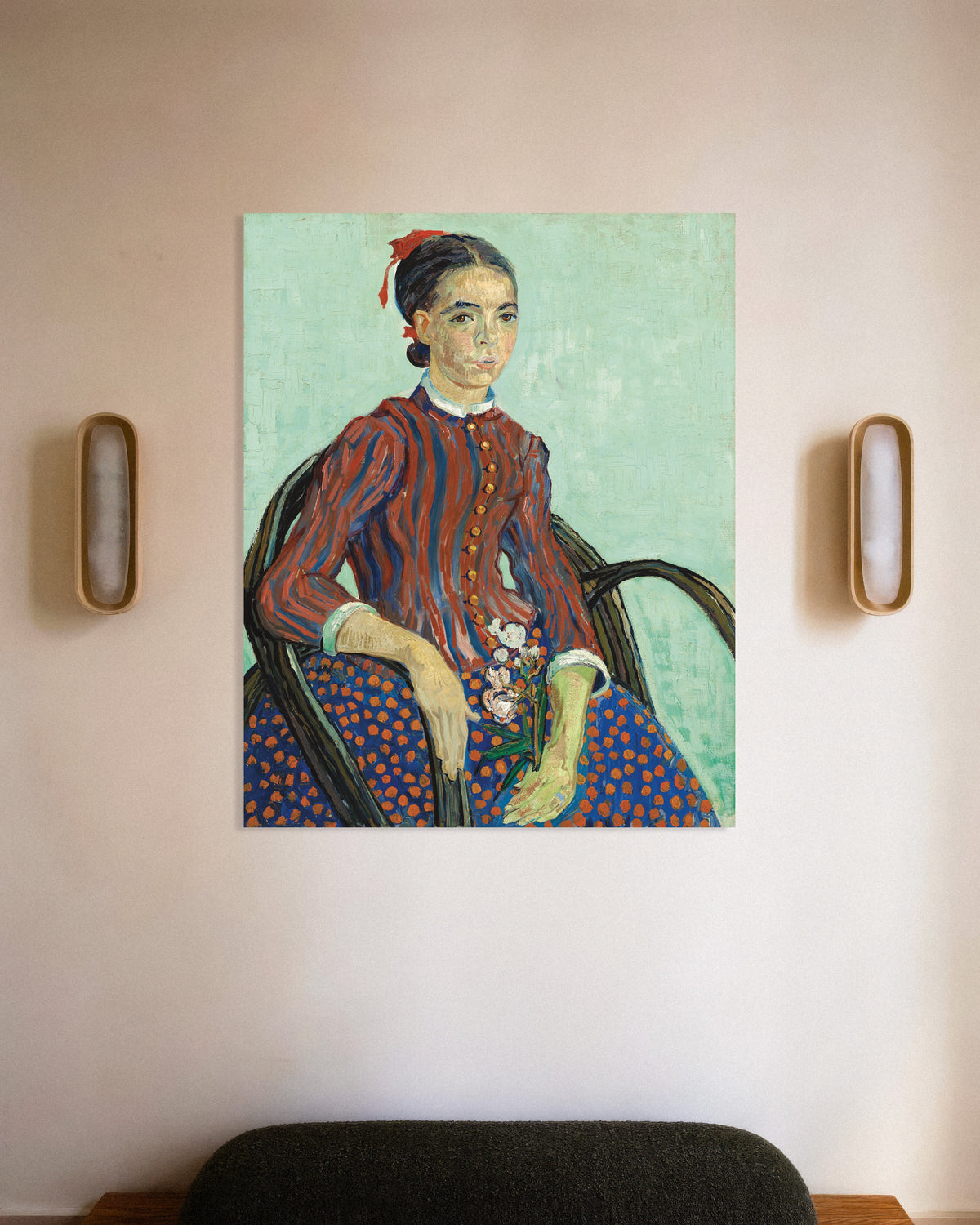 Plakat „La Mousmé (1888) Vincenta van Gogha”