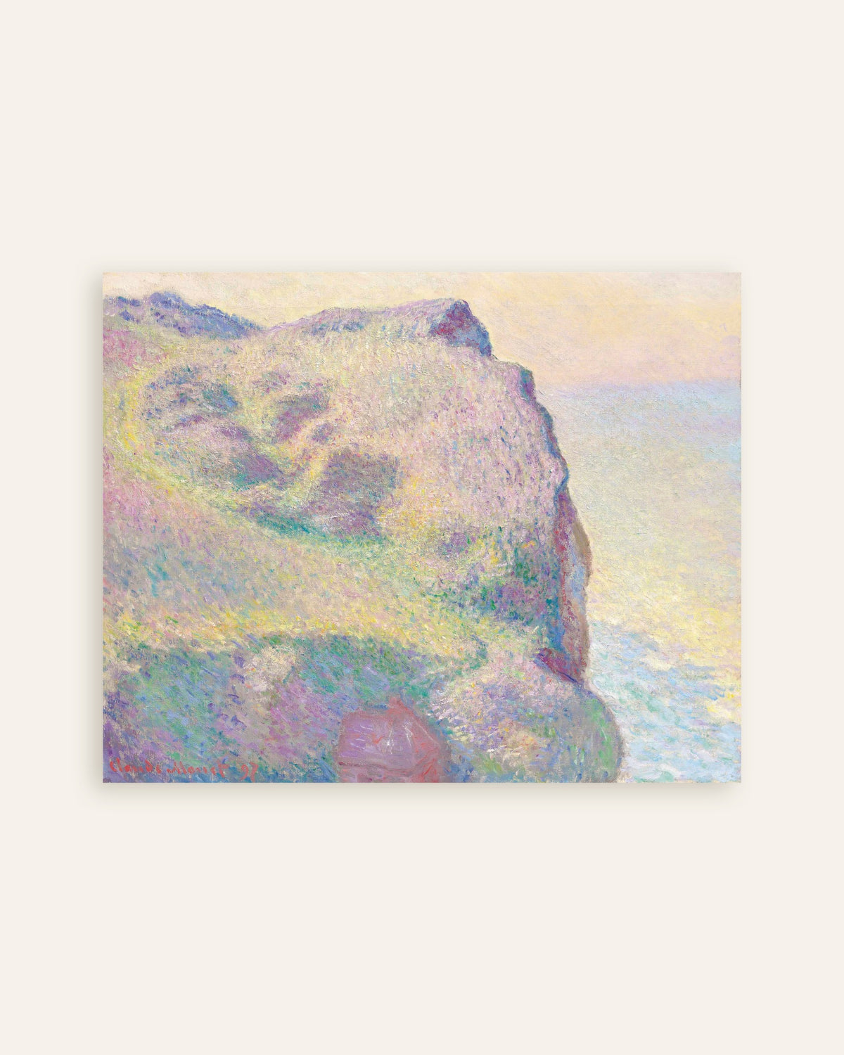 Plakat Cypel Petit Ailly (1897), Claude Monet, miniatura