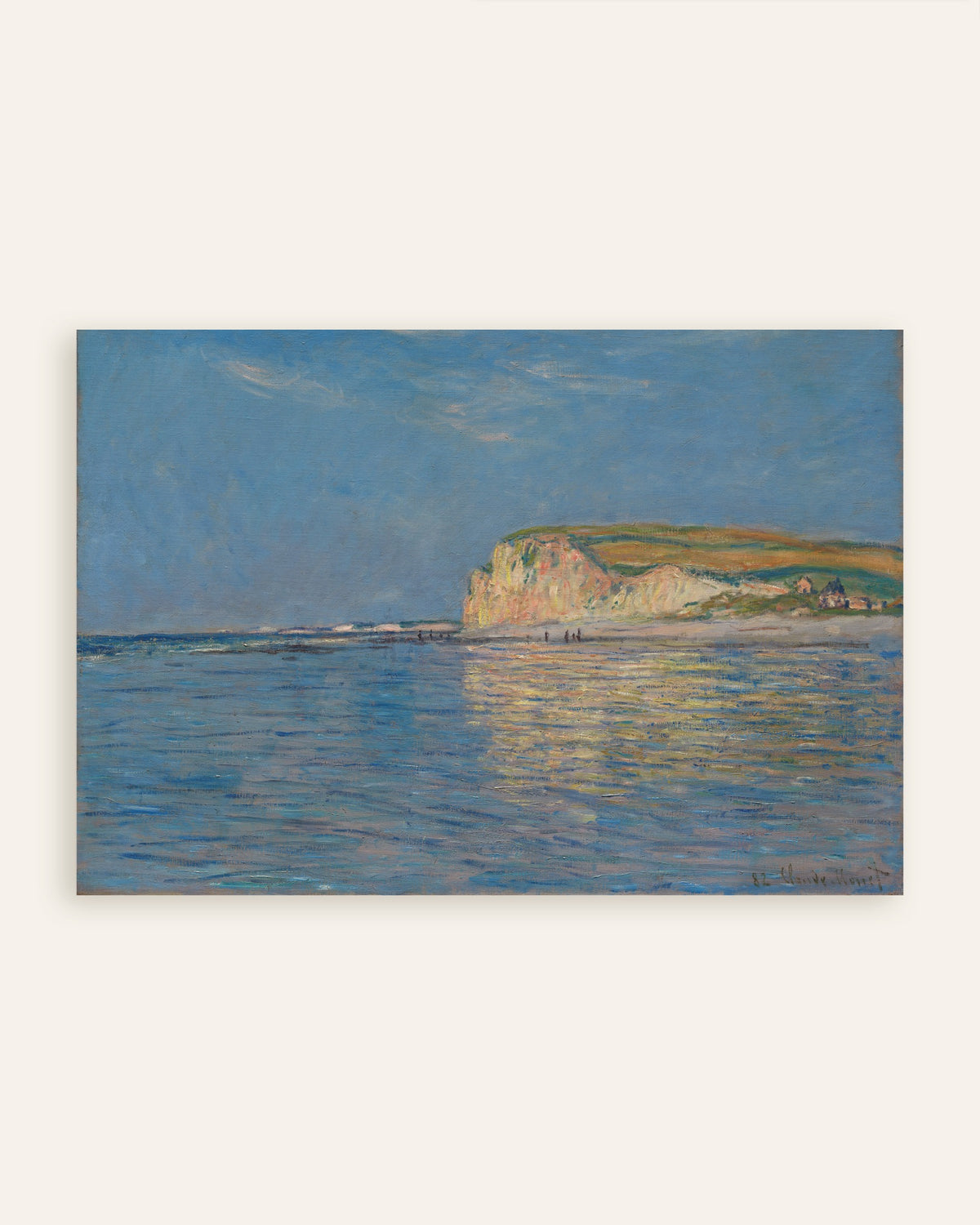 Plakat Odpływ w Pourville koło Dieppe (1882), Claude Monet, miniatura