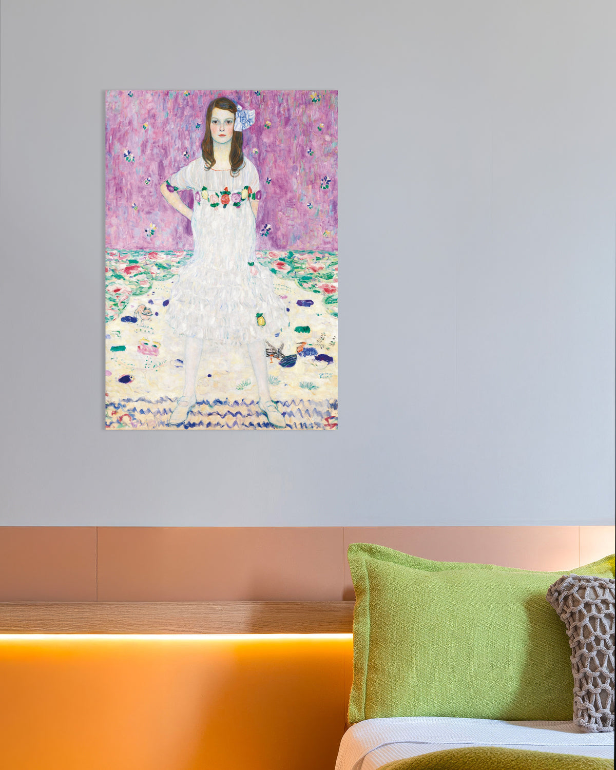 Plakat Mäda Primavesi (1912–1913), Gustav Klimt