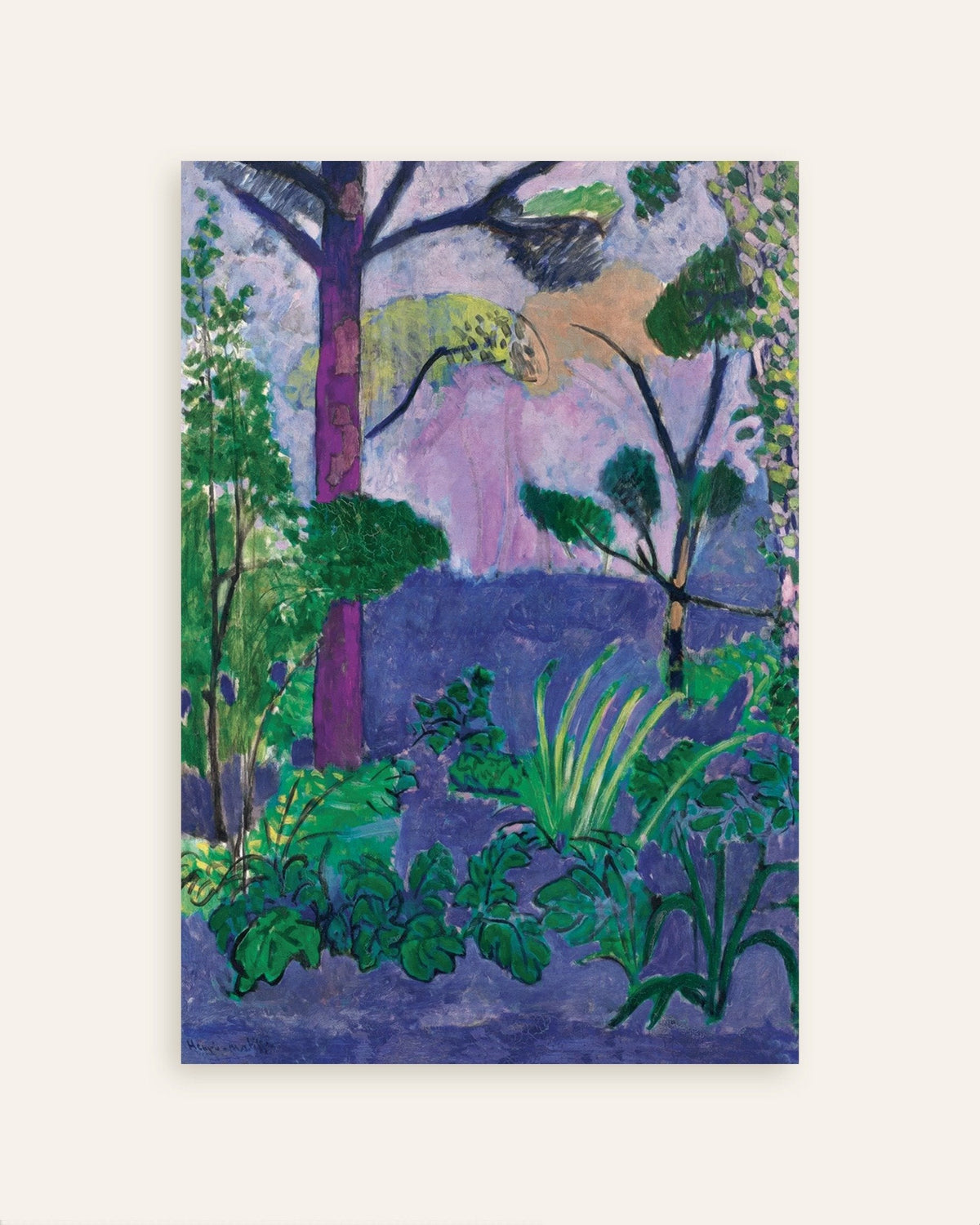 Krajobraz marokański (Akant) 1912, Henri Matisse, miniatura