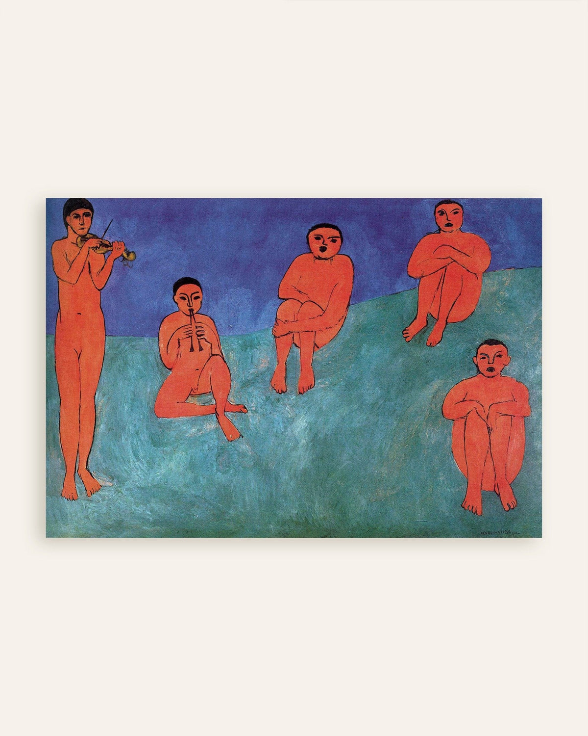 Miniatura plakatu Muzyka (1910), Henri Matisse