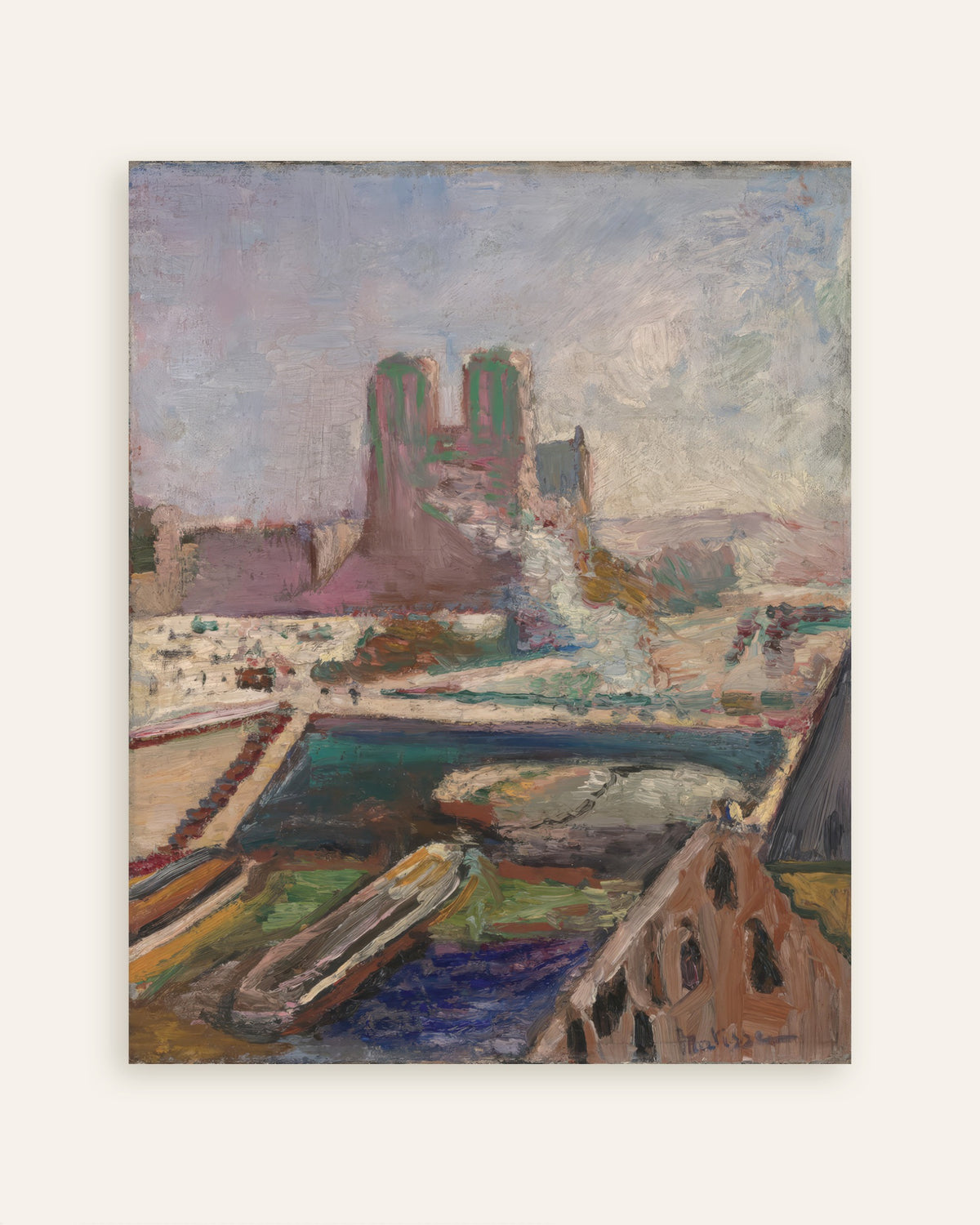 Plakat Notre-Dame (1900) — Henri Matisse, miniatura