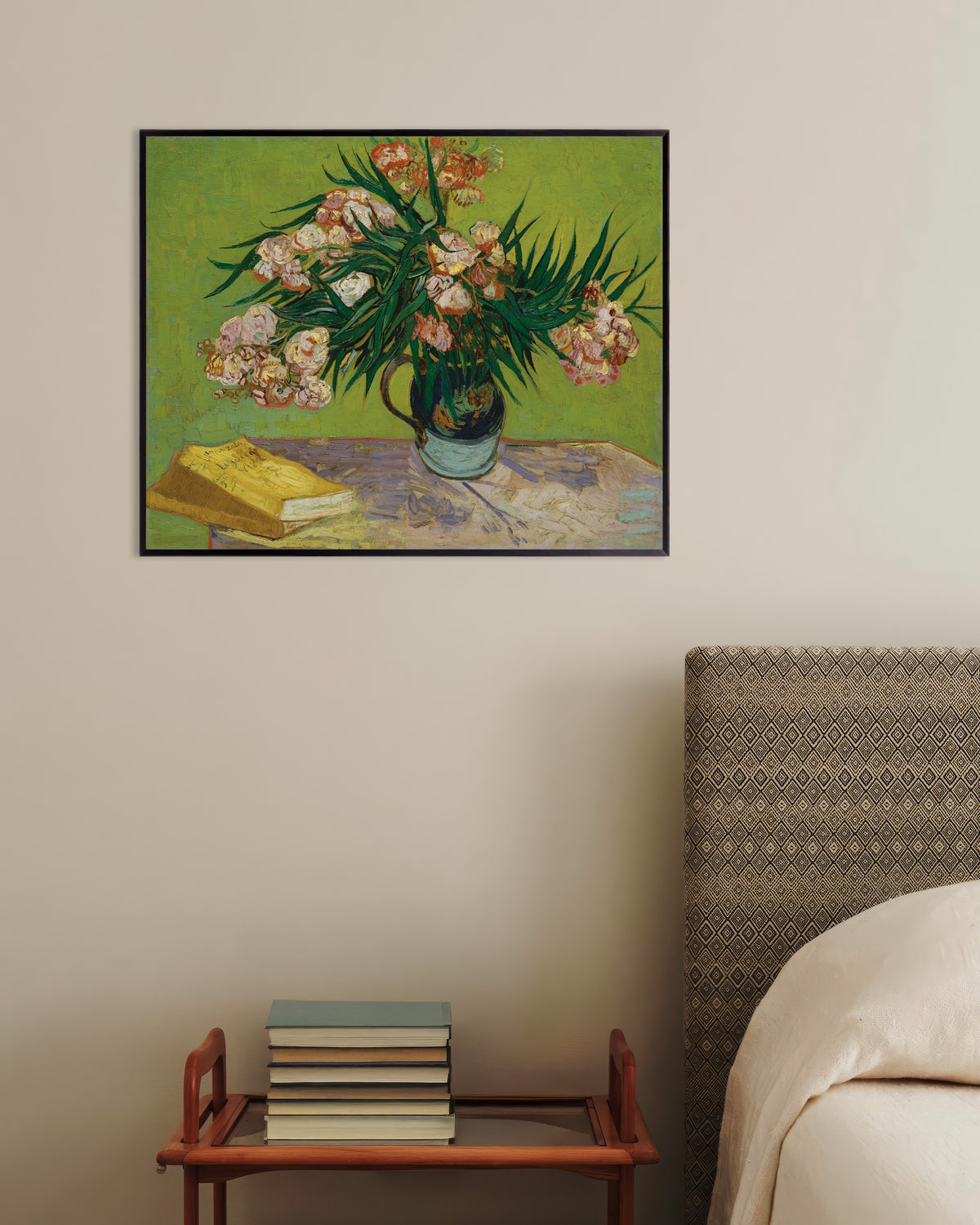 Plakat „Oleandry (1888), Vincent van Gogh” w metalowej ramie