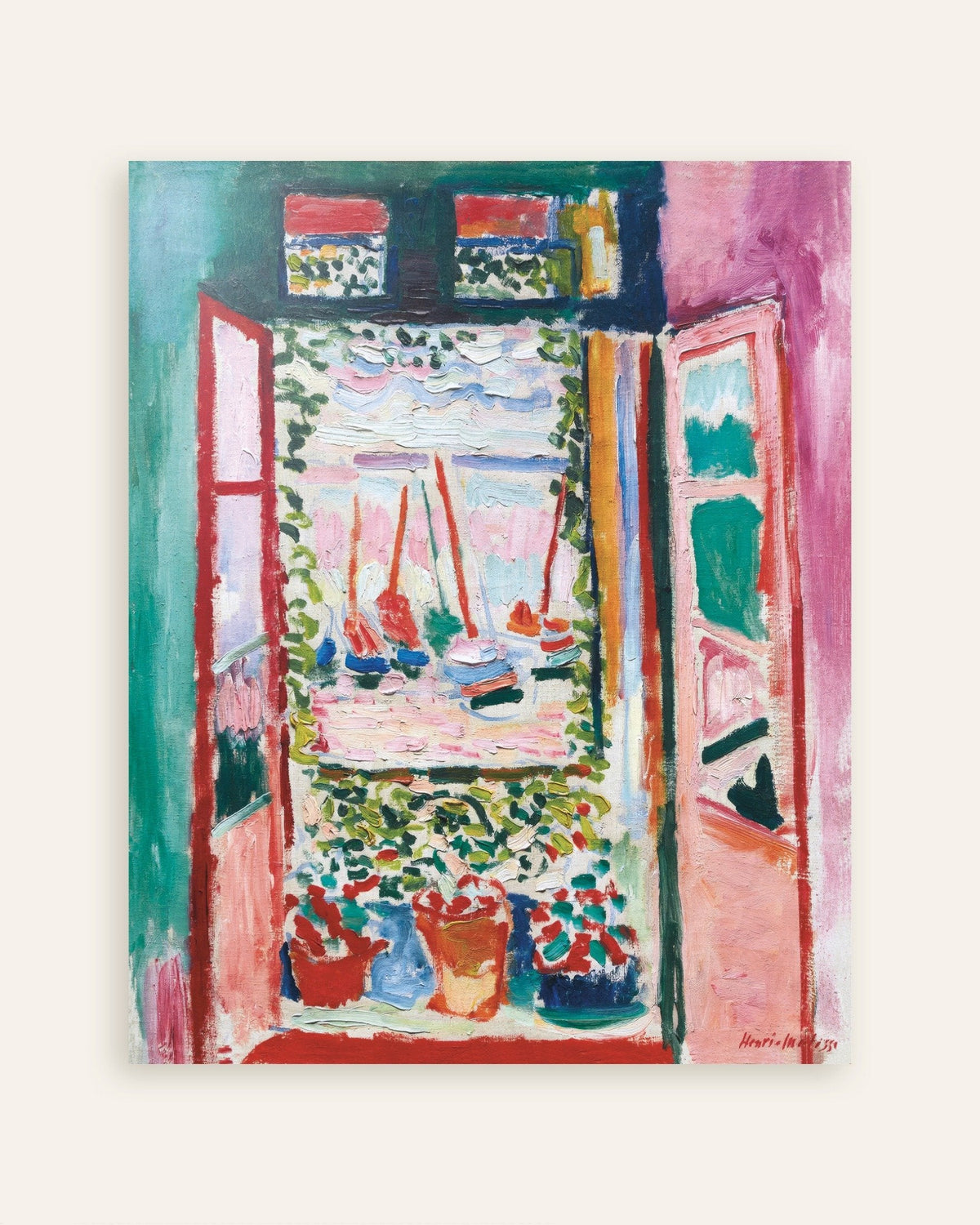 Miniatura plakatu „Otwarte okno w Collioure, Henri Matisse”