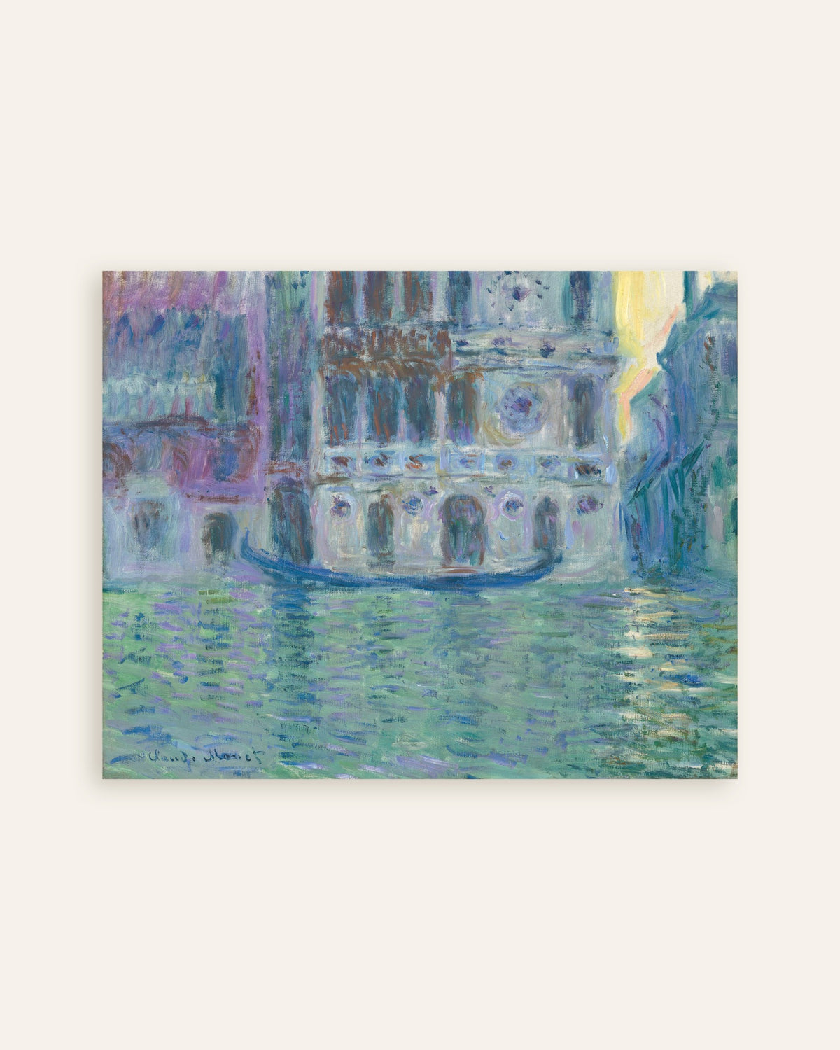 Plakat Pałac Dario (1908), Claude Monet, miniatura
