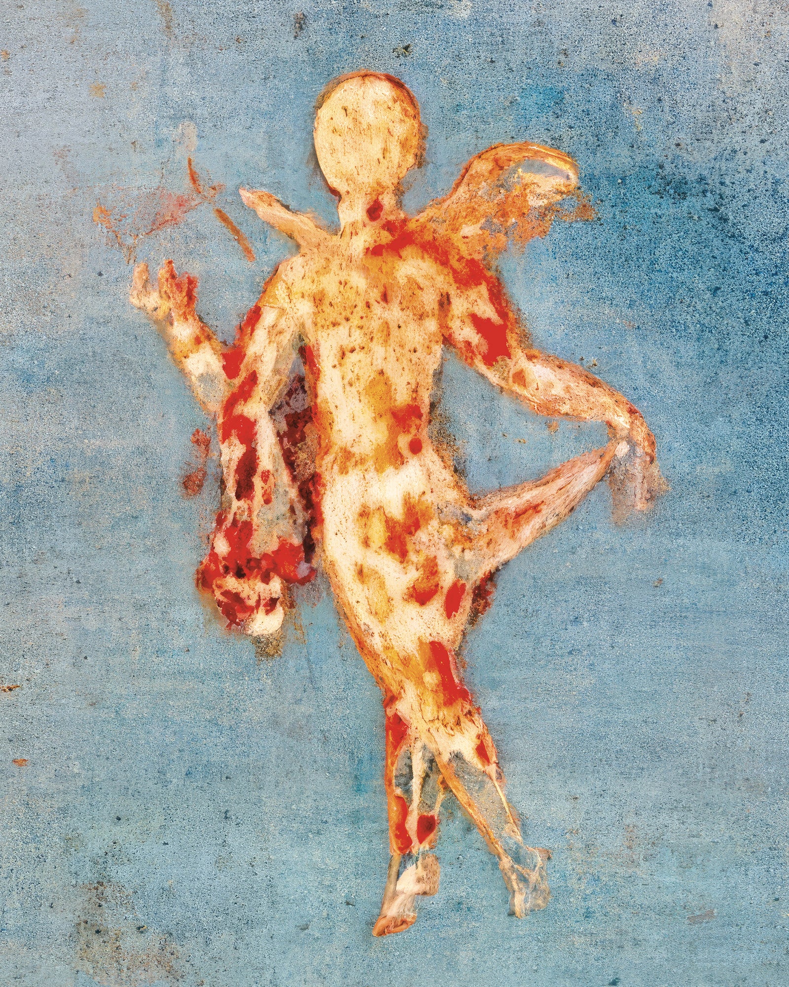 Psyche na niebieskim, Dom Wenus, Pompeje - Plakat