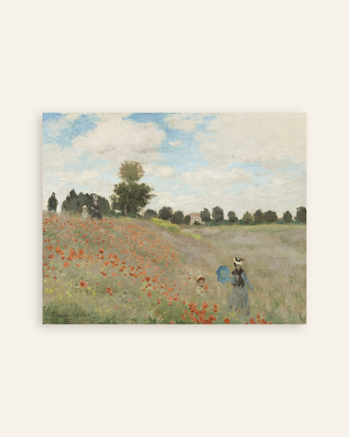 Plakat Maki (1873), Claude Monet, miniatura