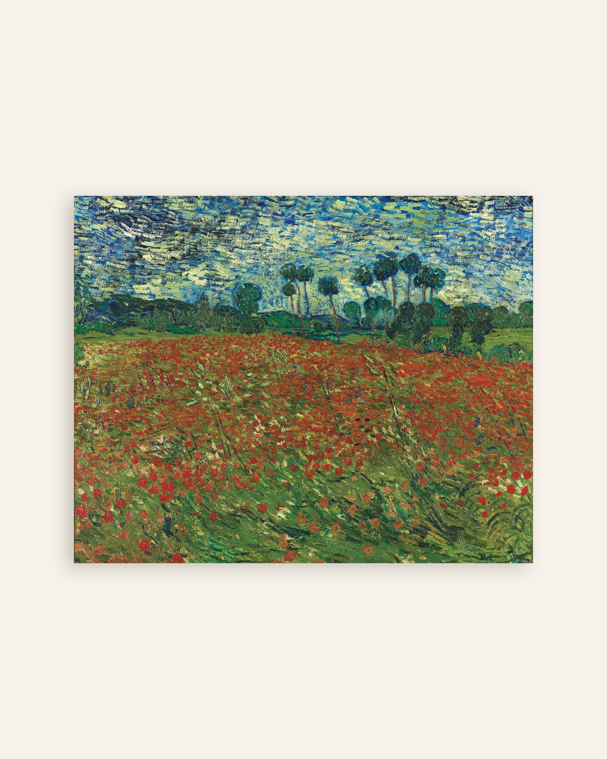 Plakat Pole maków (1890), Vincent van Gogh, miniatura