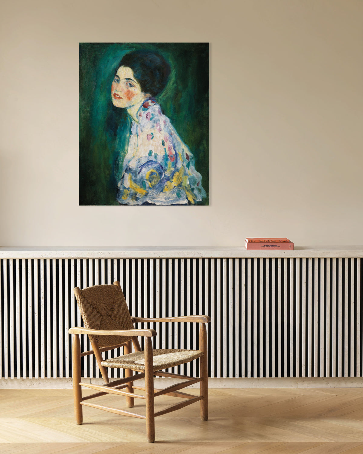 Plakat Portret damy (1916–1917), Gustav Klimt