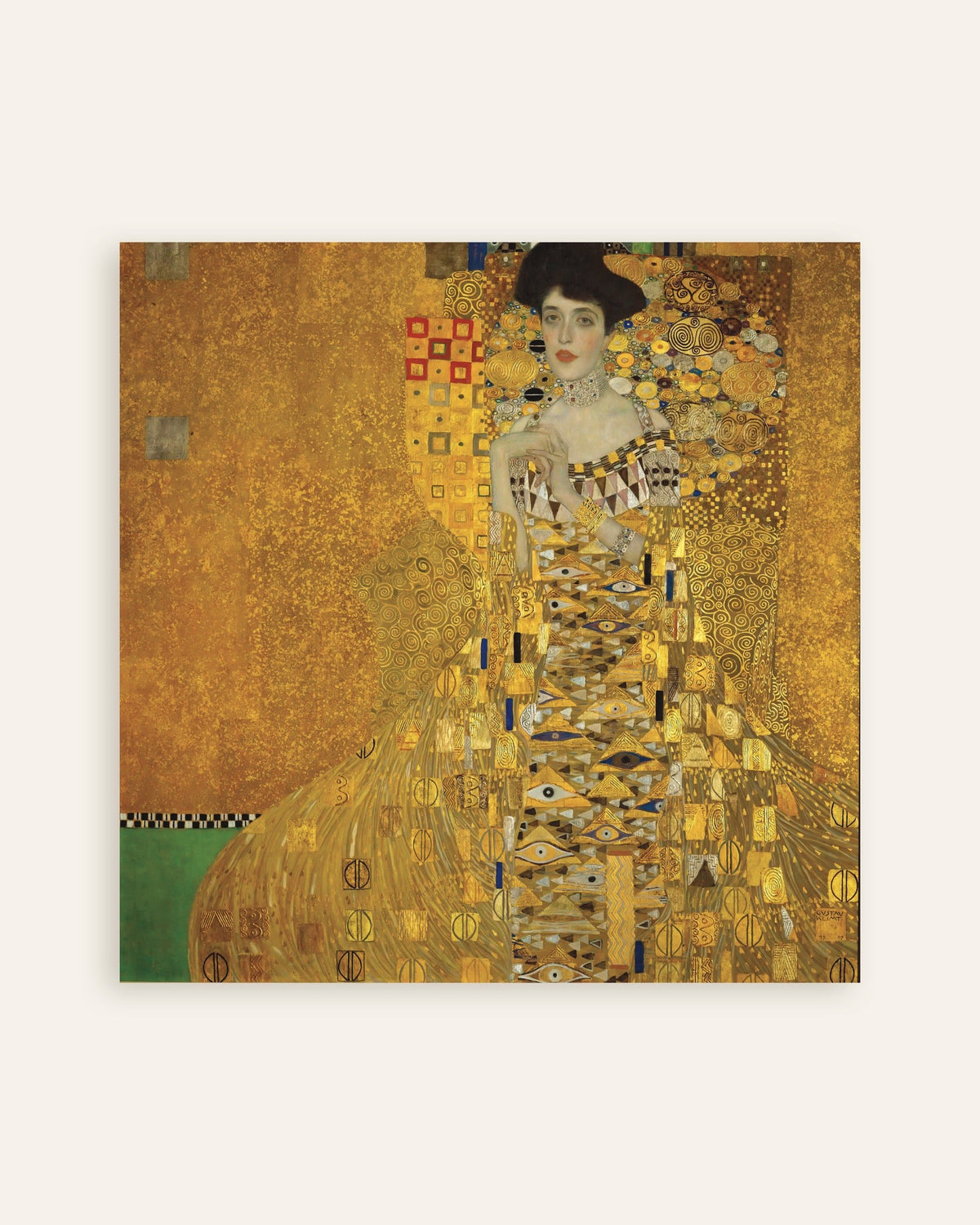Plakat Portret Adeli Bloch-Bauer I (1907), Gustav Klimt, miniatura