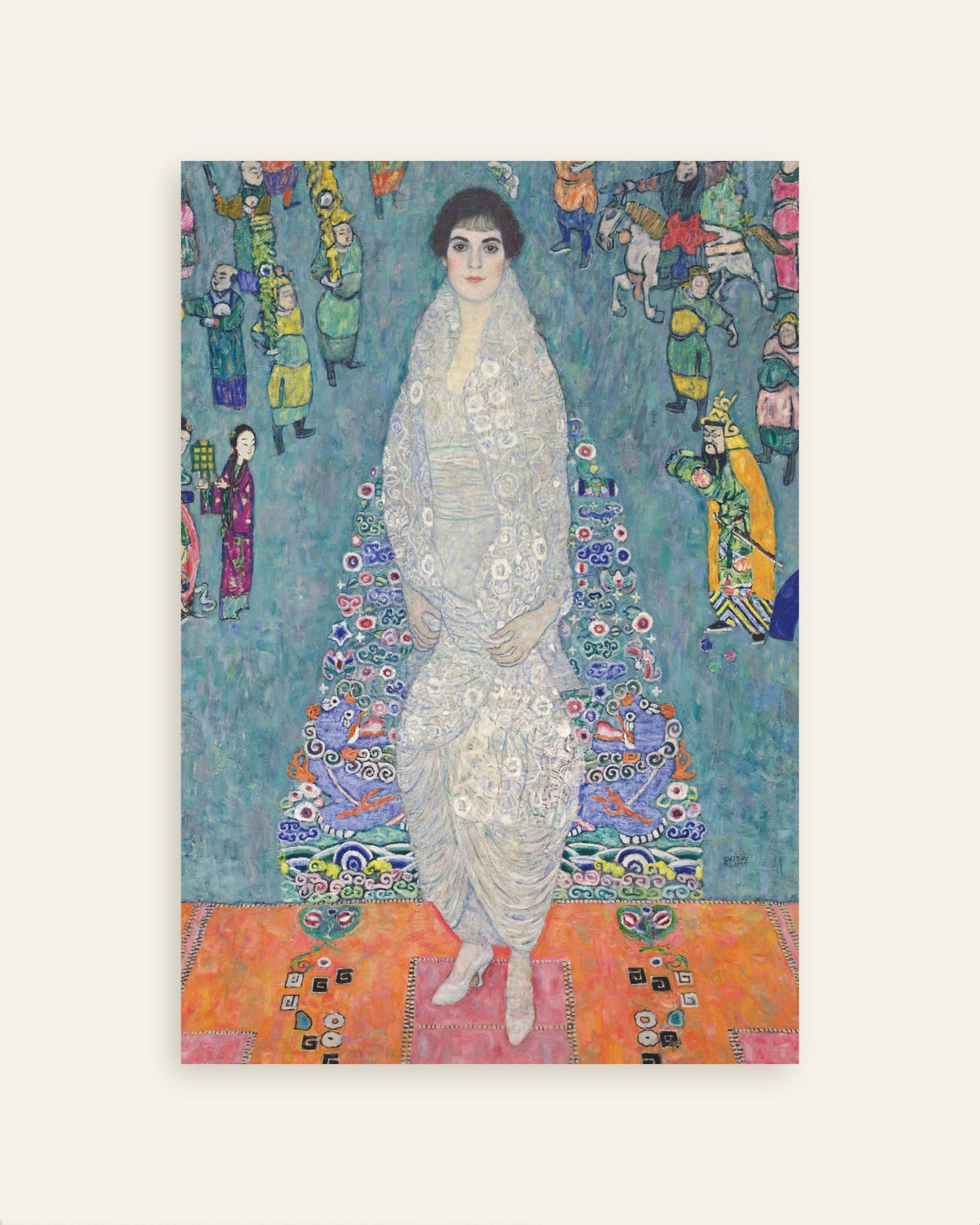 Plakat Portret Elisabeth Lederer (1914–1916), Gustav Klimt, miniatura
