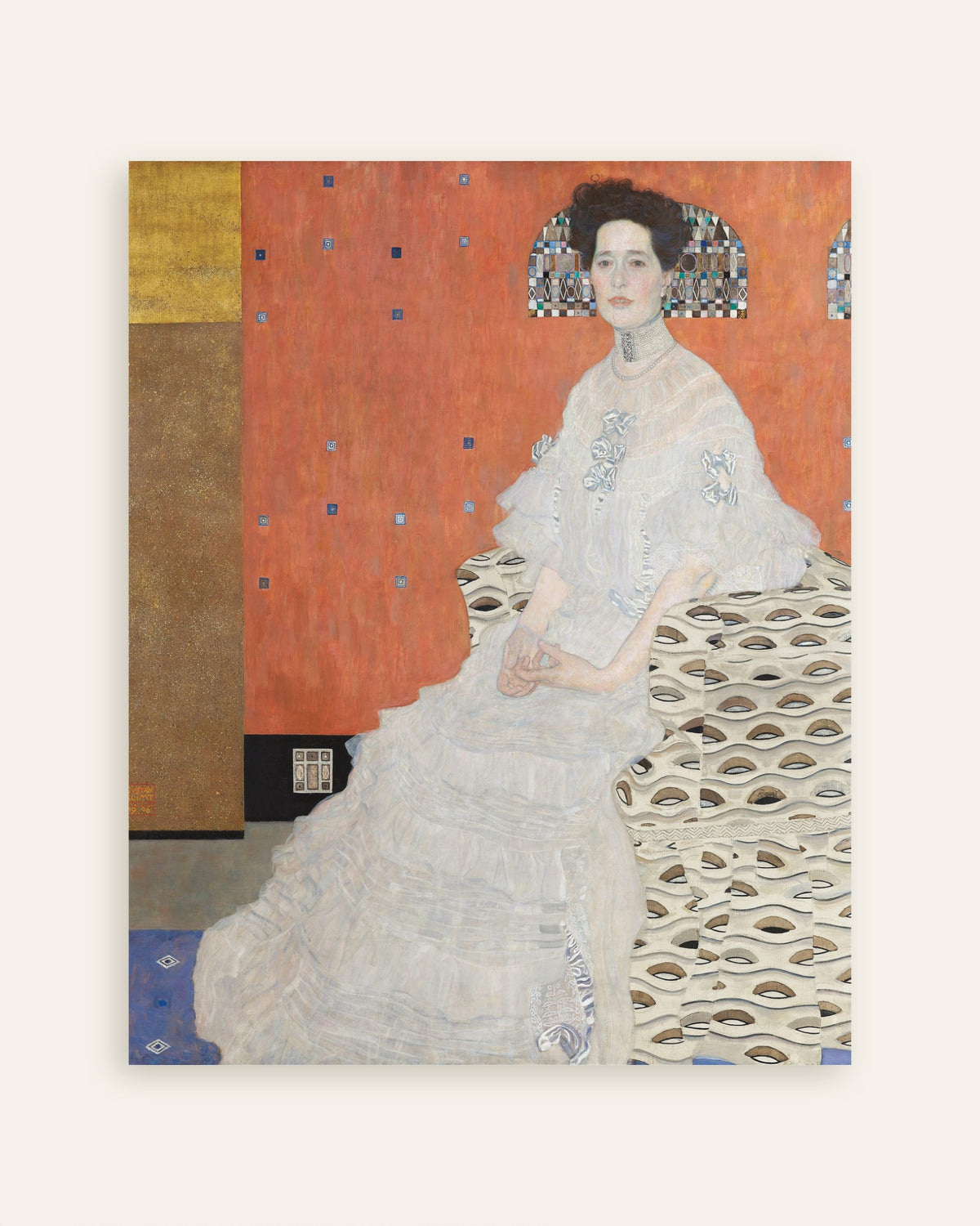 Plakat Portret Fritzy Riedler (1906), Gustav Klimt, miniatura
