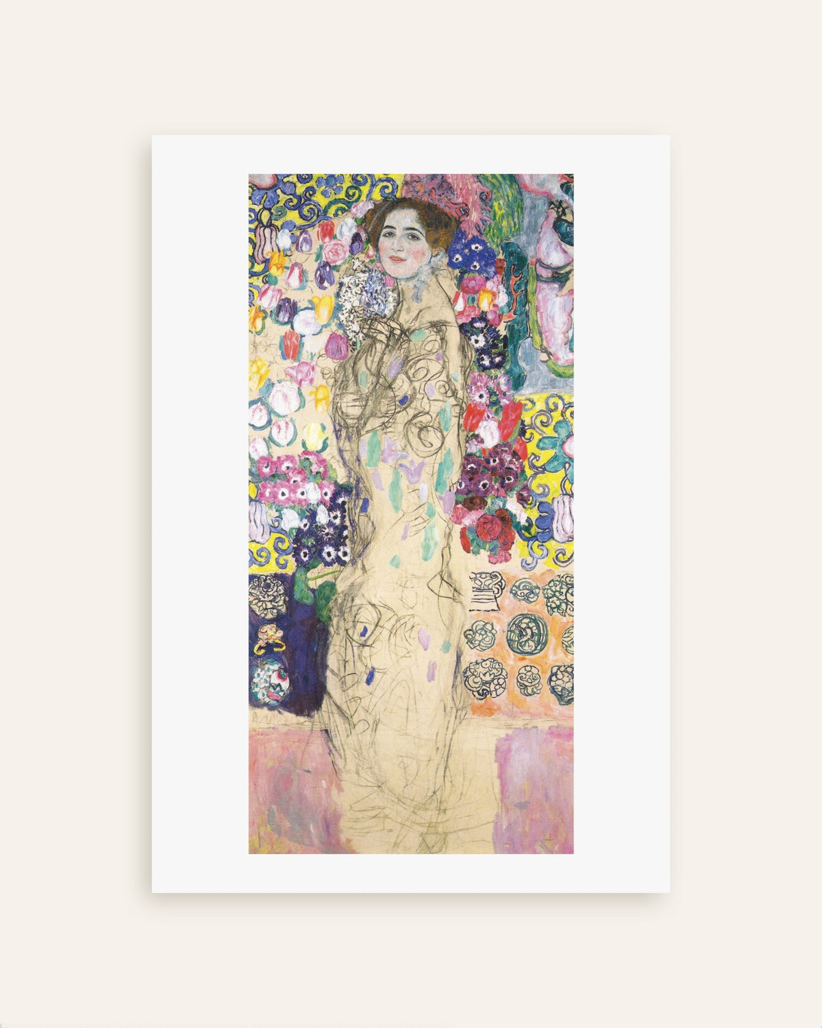 Plakat Portret Marii Munk (1917–1918), Gustav Klimt, miniatura