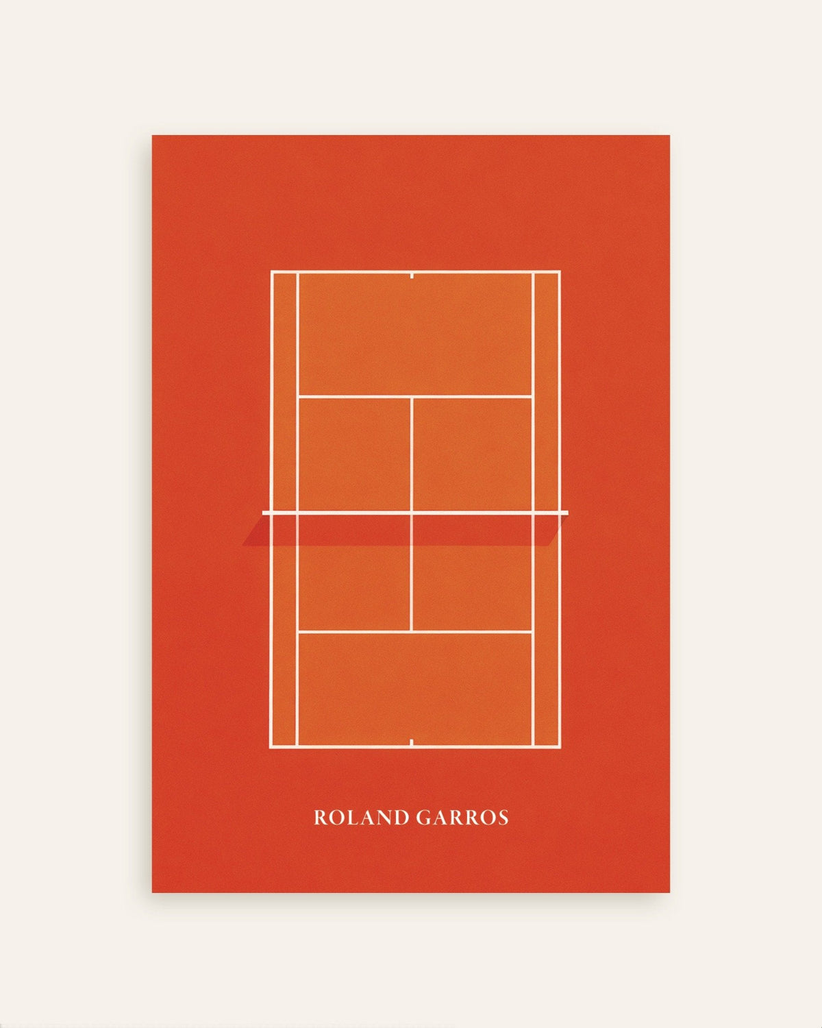 Miniatura plakatu „Roland Garros – tenis na korcie ziemnym”