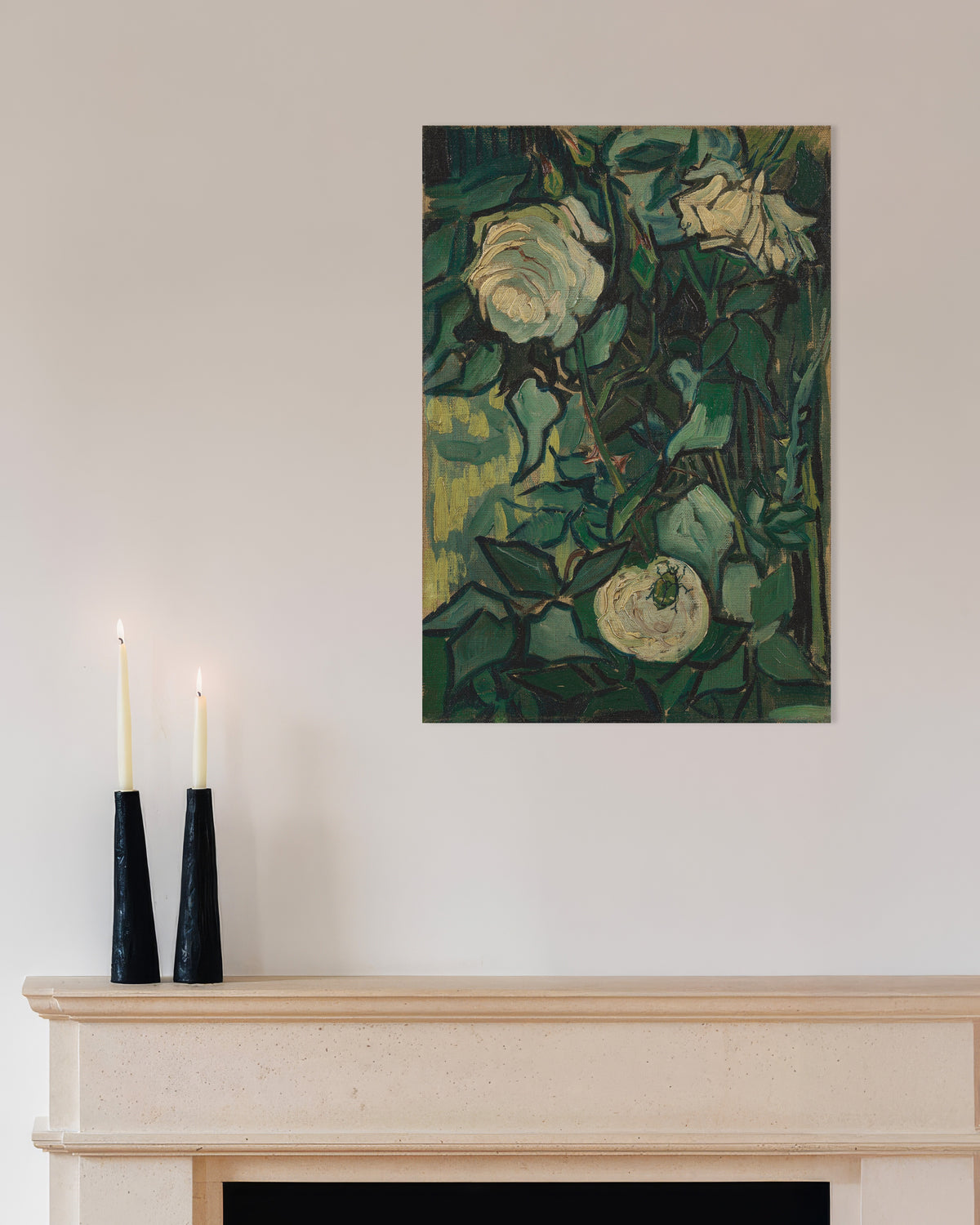 Plakat „Krzew róży z chrząszczem (1889), Vincent van Gogh”