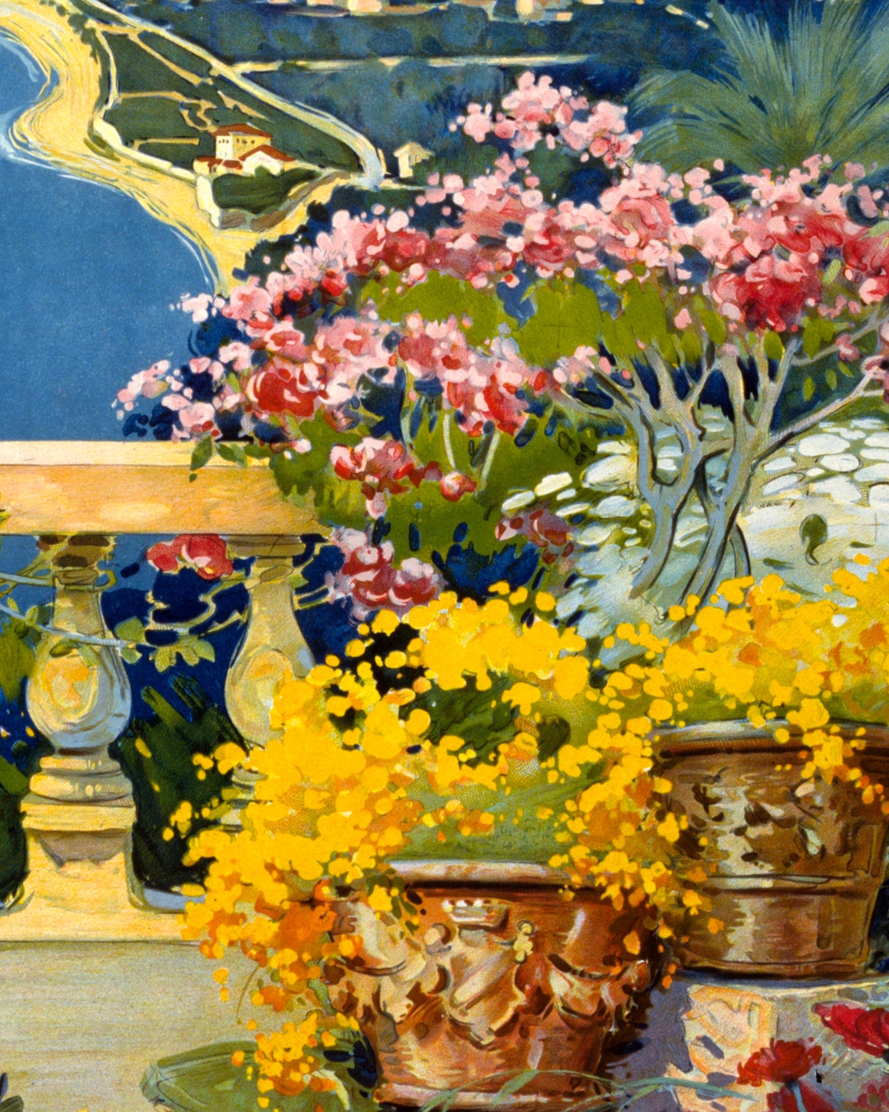 Plakat Sanremo, vintage