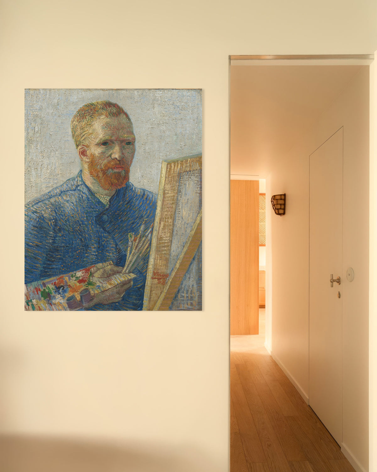 Plakat Autoportret jako malarz (1888), Vincent van Gogh