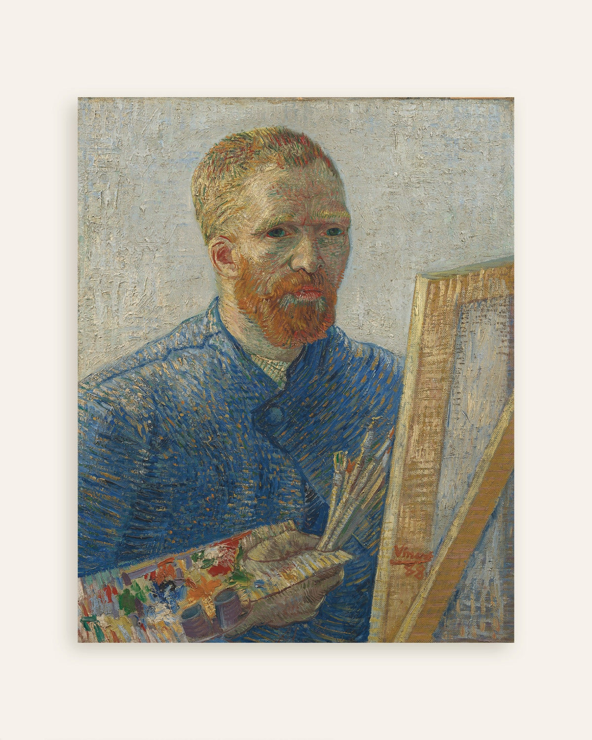 Plakat Autoportret jako malarz (1888), Vincent van Gogh, miniatura