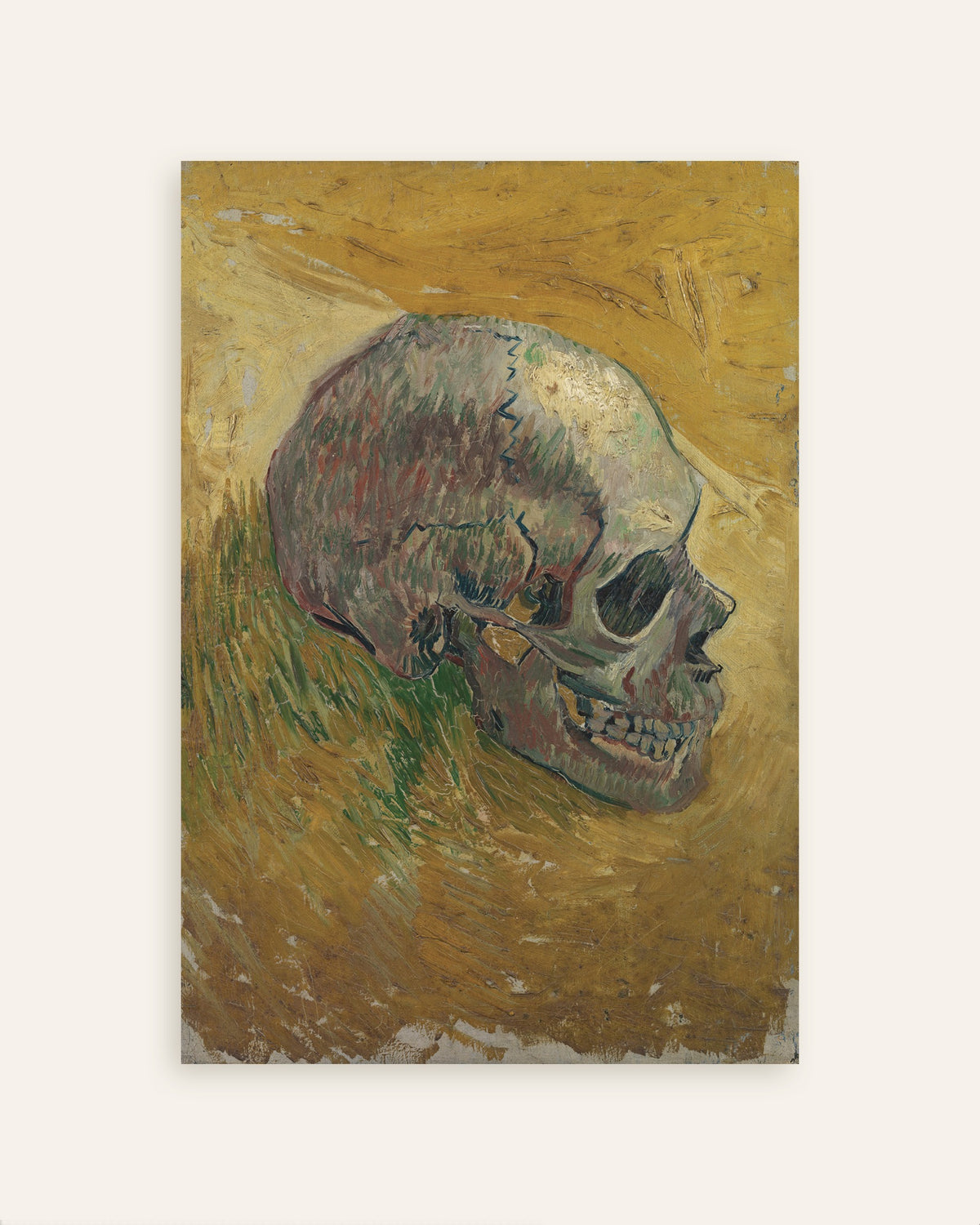 Plakat „Czaszka (1887) Vincenta van Gogha”, miniatura