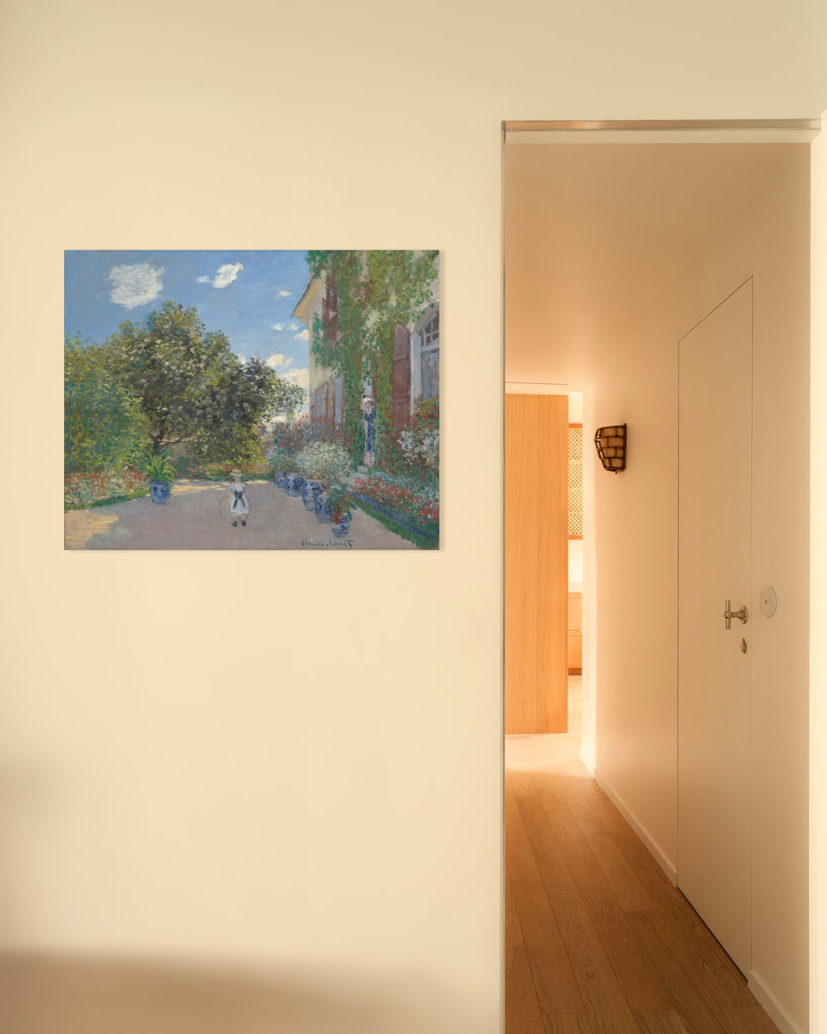 Plakat Dom artysty w Argenteuil (1873), Claude Monet