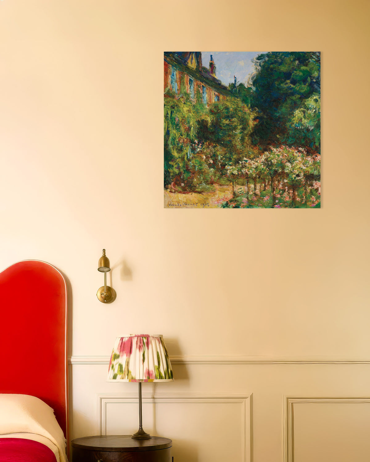 Plakat Dom artysty w Giverny (1912), Claude Monet