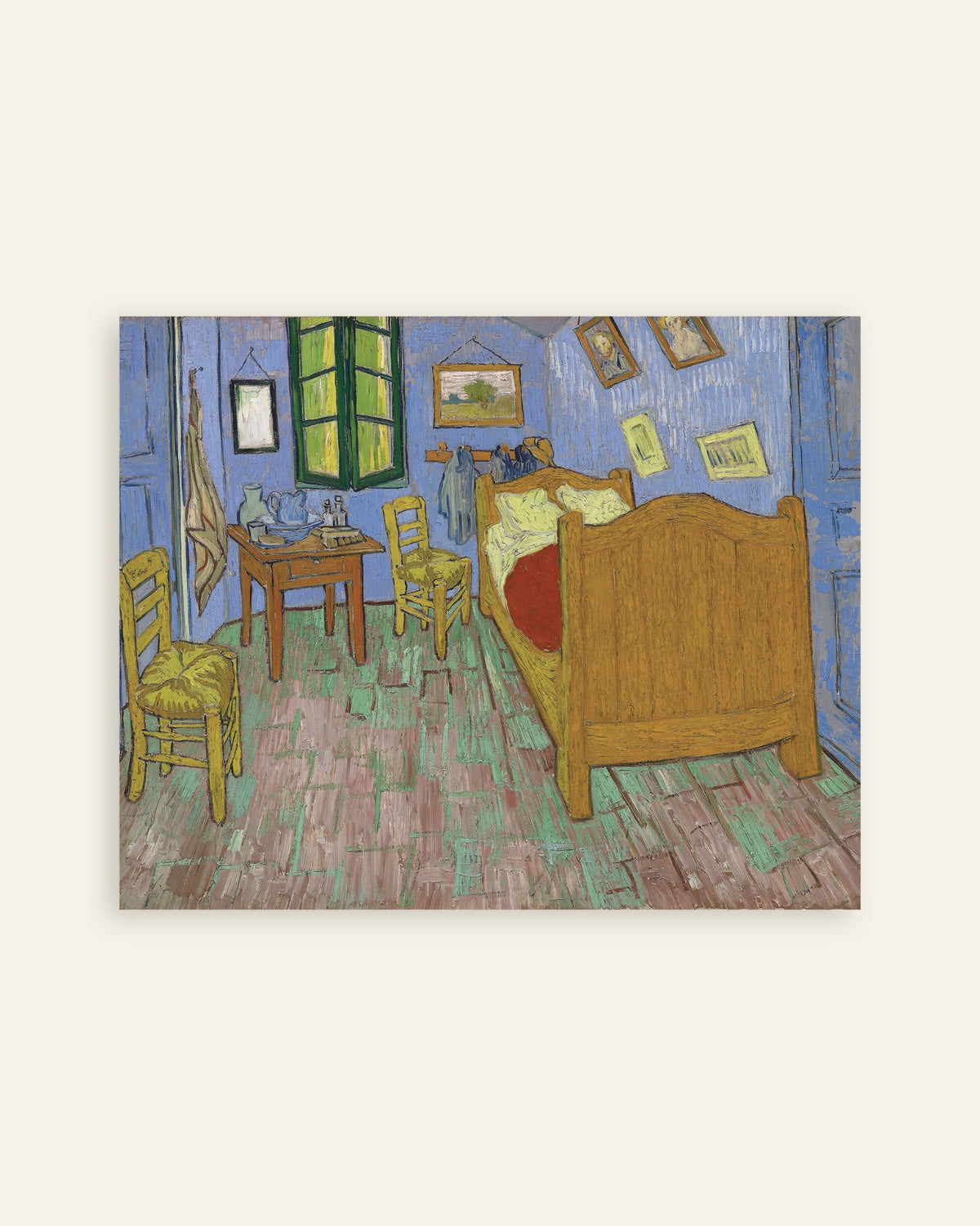 Plakat „Sypialnia, wersja z Saint-Rémy (1889), Vincent van Gogh”, miniatura
