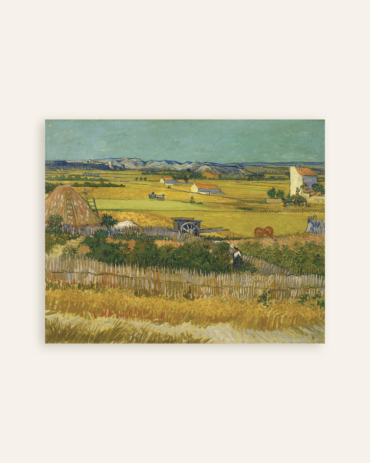 Plakat „Żniwa (1888), Vincent van Gogh”, miniatura