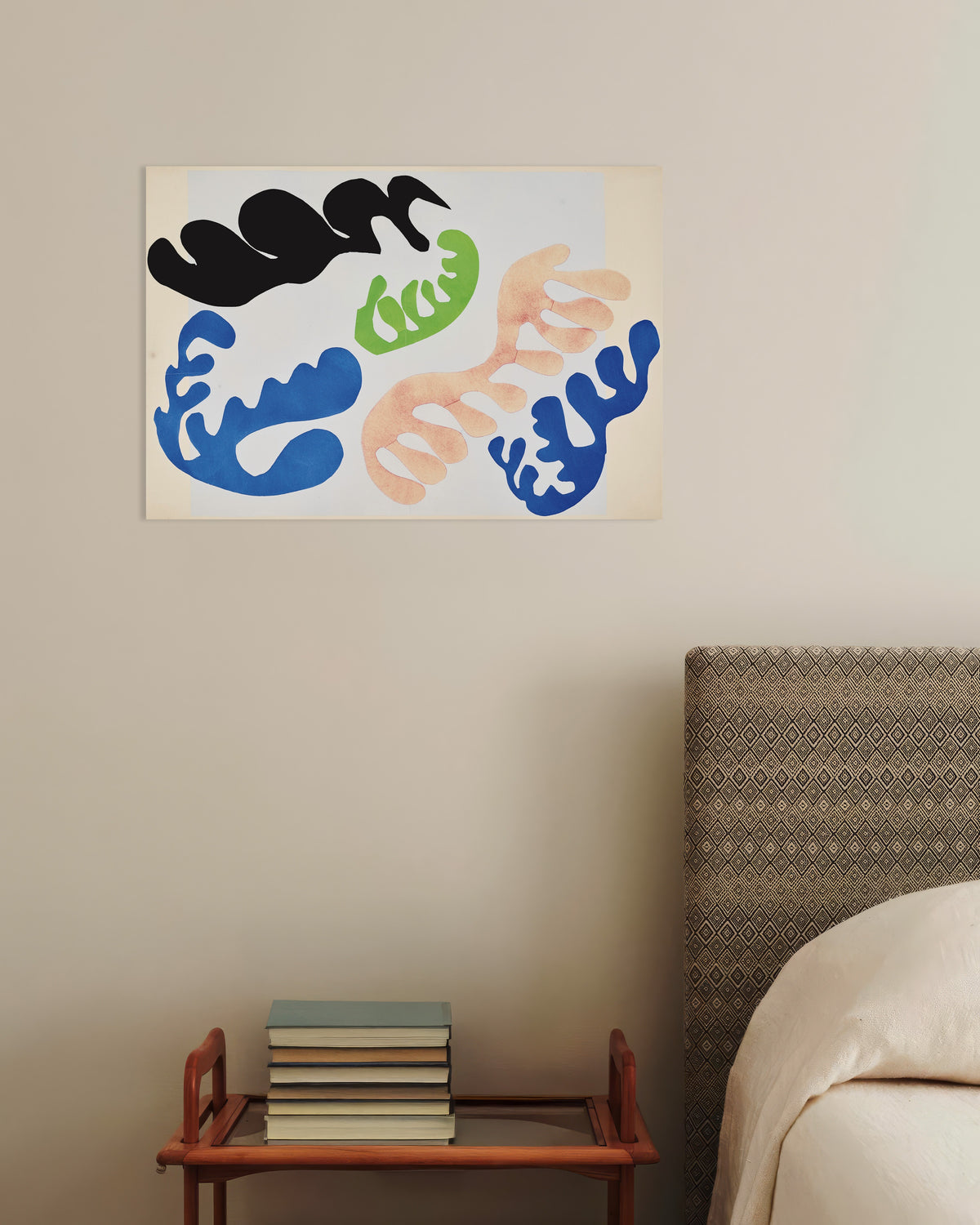 Plakat „Laguna w błękicie i koralu (Jazz, 1947) autorstwa Henri Matisse'a”