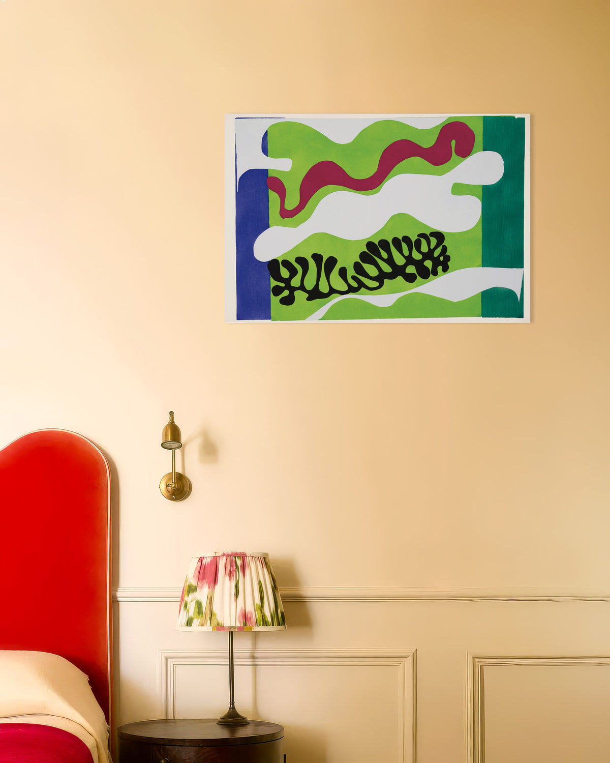 Plakat „Laguna w zieleni (Jazz, 1947) Henri Matisse’a”