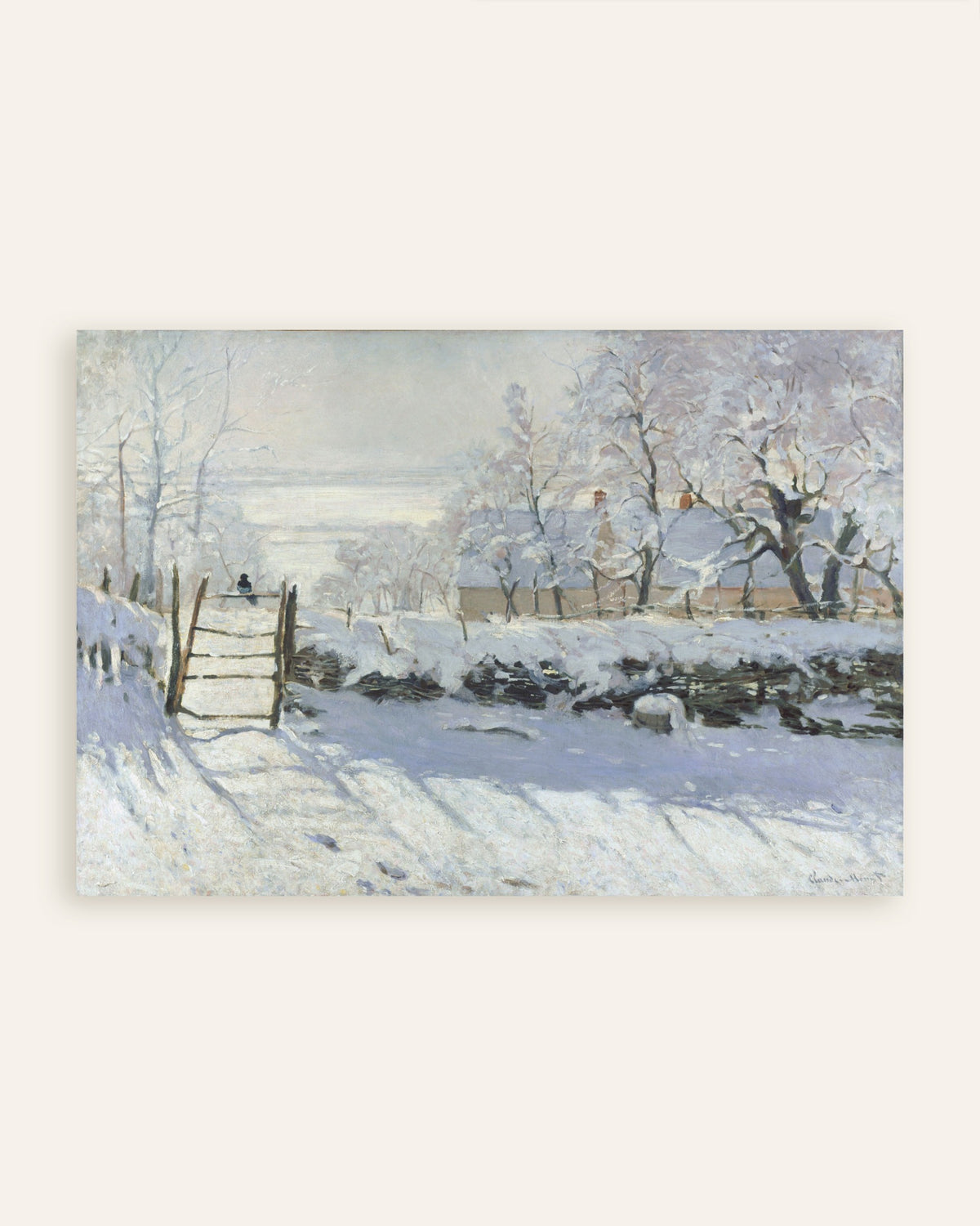 Plakat Sroka (1868–1869), Claude Monet, miniatura