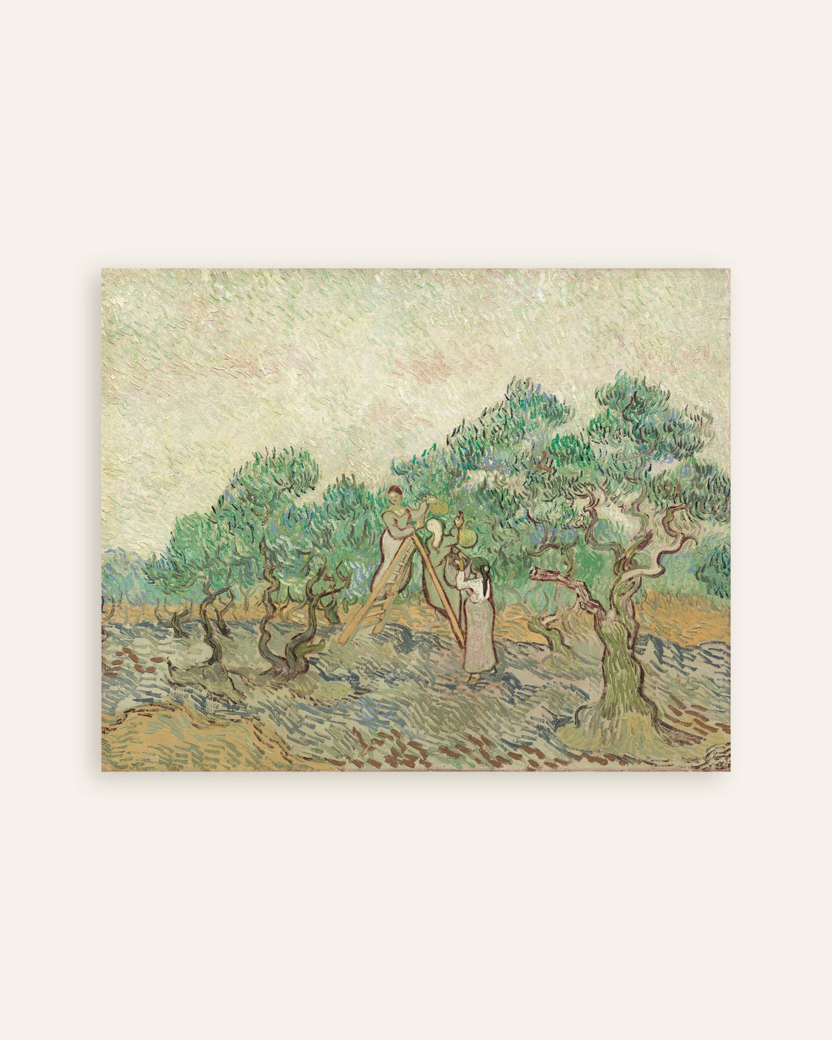 Miniatura plakatu „Gaj oliwny (1889) Vincenta van Gogha”