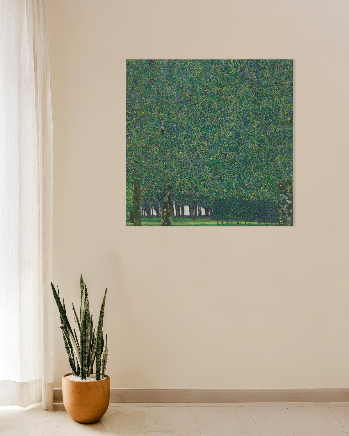 Plakat Park (ok. 1910–1911), Gustav Klimt