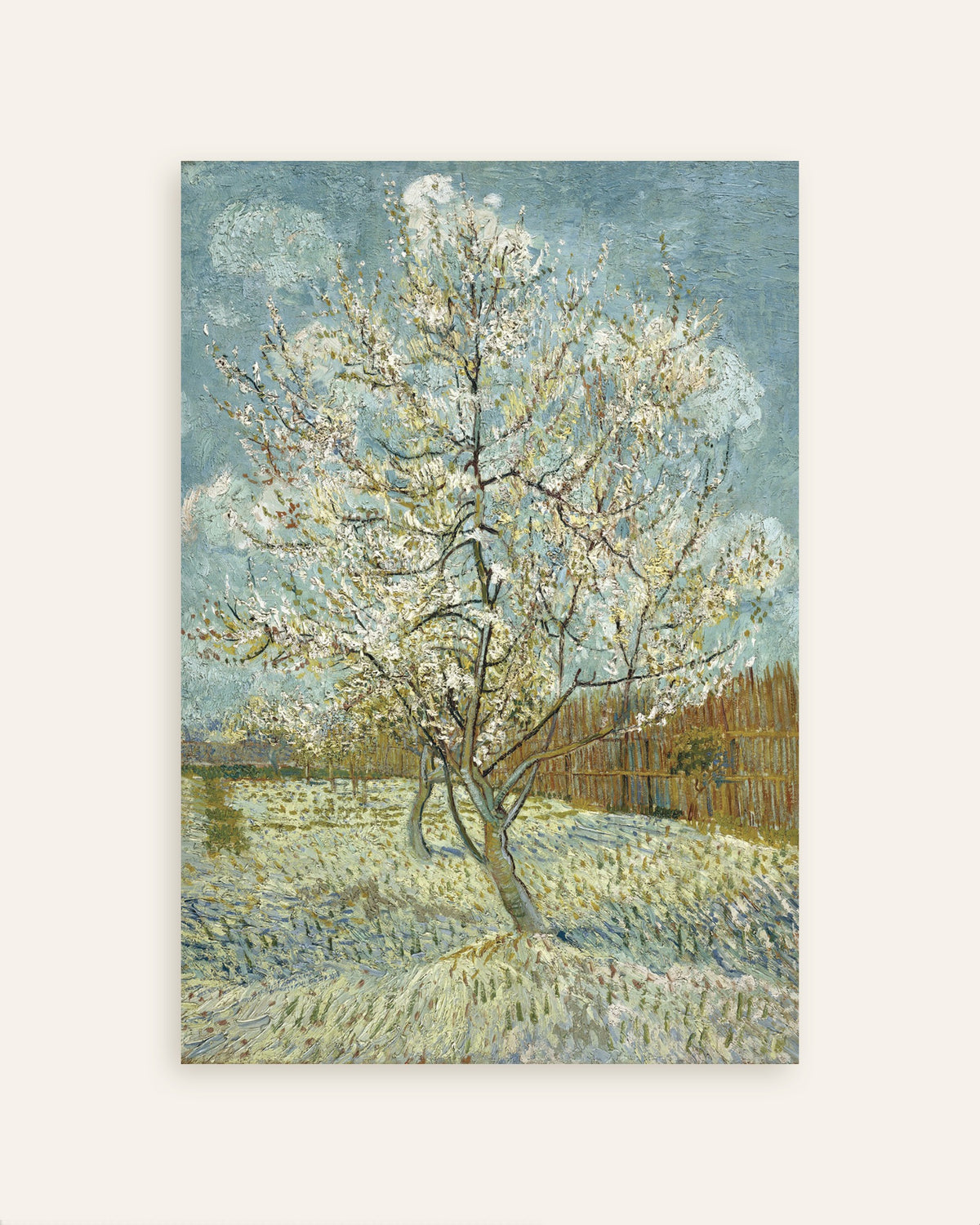 Plakat „Różowa brzoskwinia (1888) Vincenta van Gogha”, miniatura