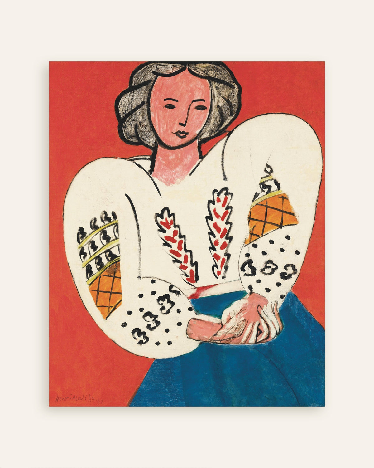 Miniatura plakatu „Rumuńska bluzka (1940), Henri Matisse”