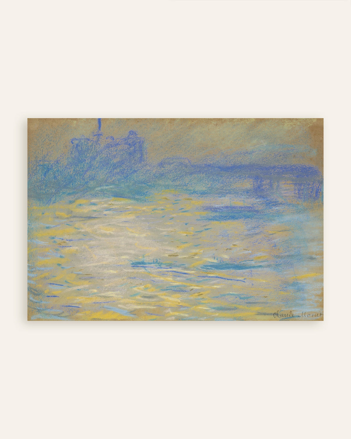 Plakat Tamiza (1901), Claude Monet, miniatura
