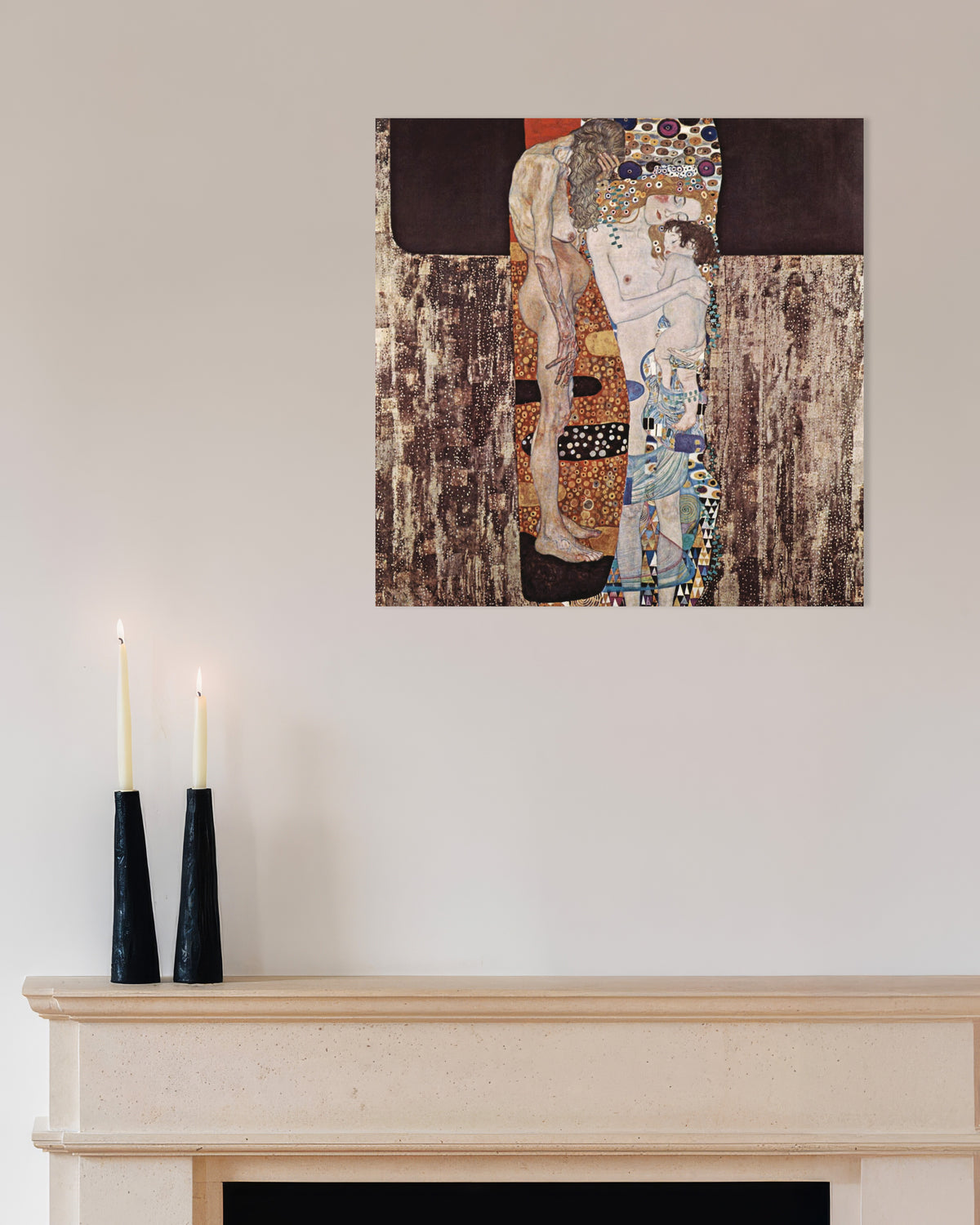 Plakat Trzy okresy życia kobiety (1905), Gustav Klimt