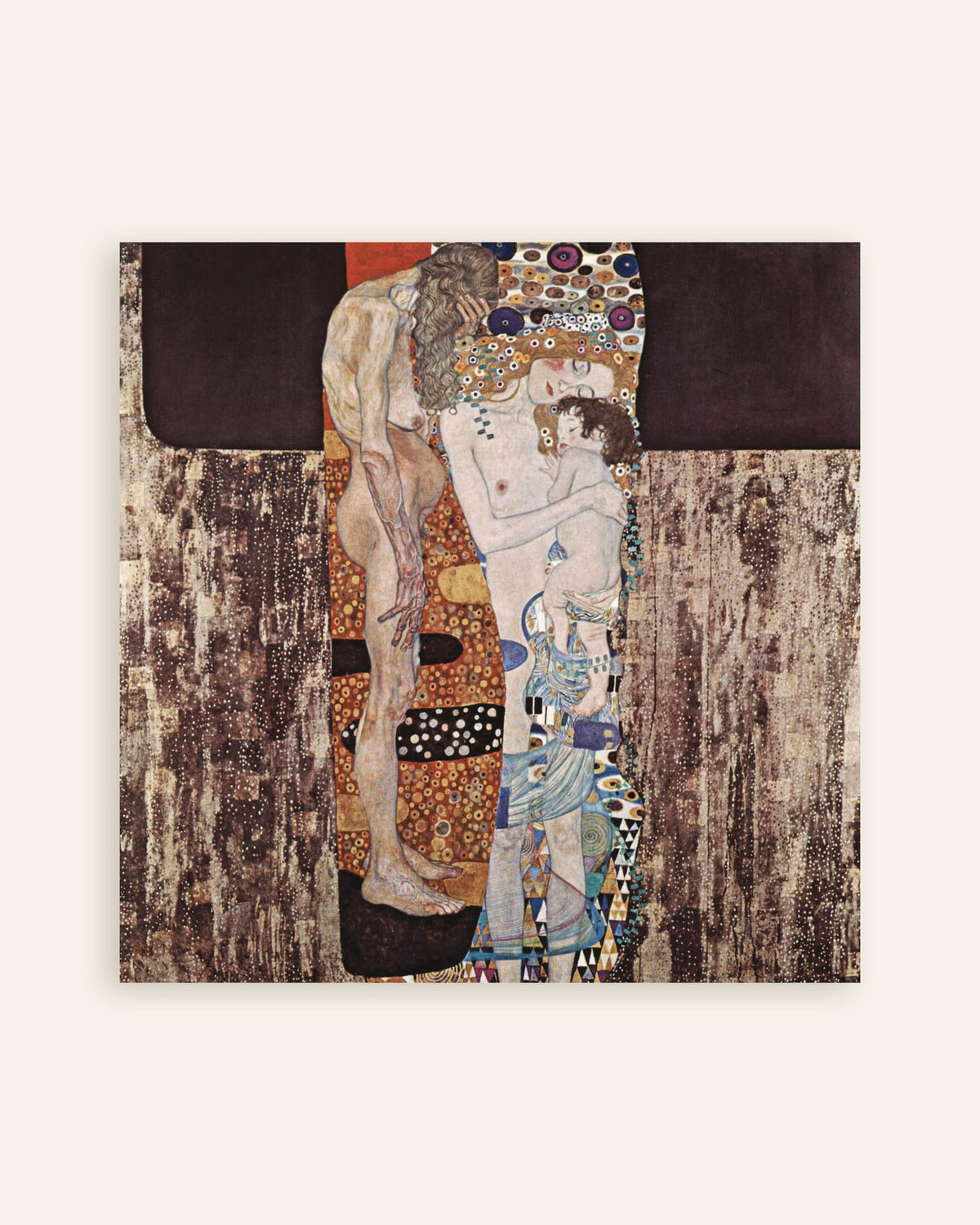 Plakat Trzy okresy życia kobiety (1905), Gustav Klimt, miniatura