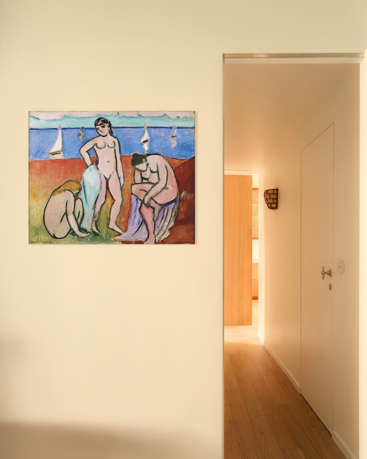 Plakat Trzy kąpiące się (1907), Henri Matisse