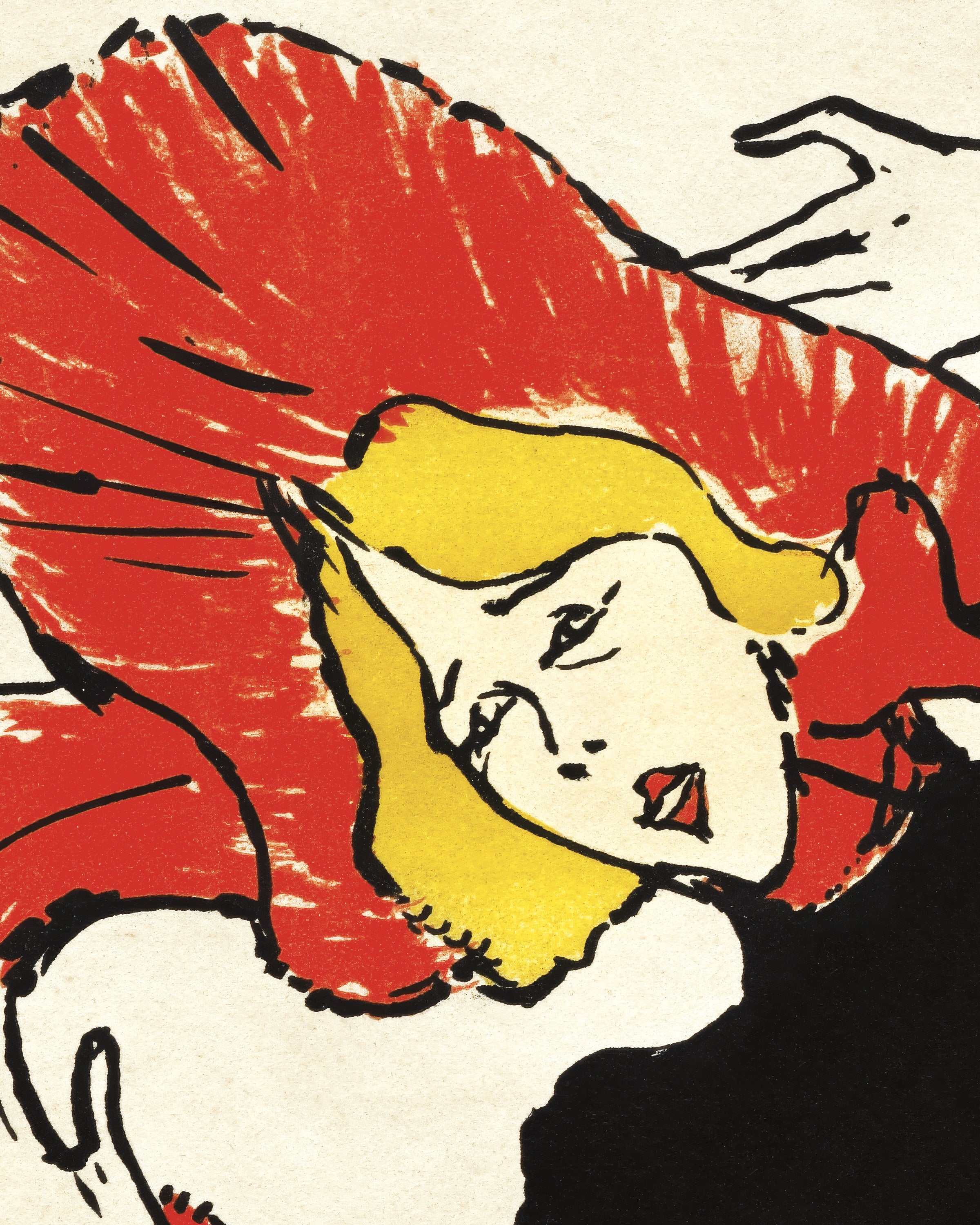 Jane Avril (1899) autorstwa Henri de Toulouse-Lautrec Plakat