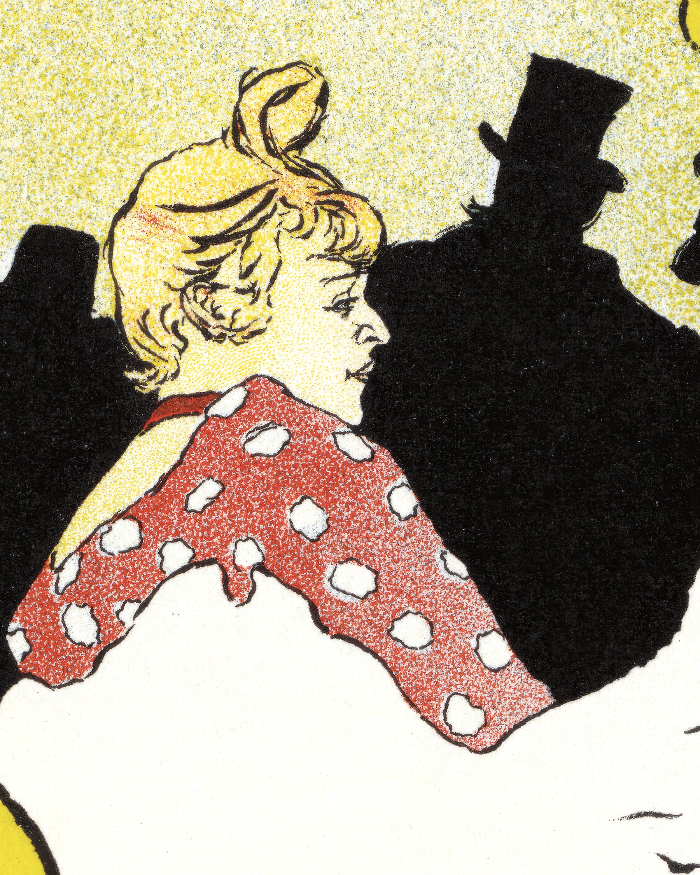 La Goulue (1898) autorstwa Henri de Toulouse-Lautrec, Plakat Affiche pour le Moulin Rouge