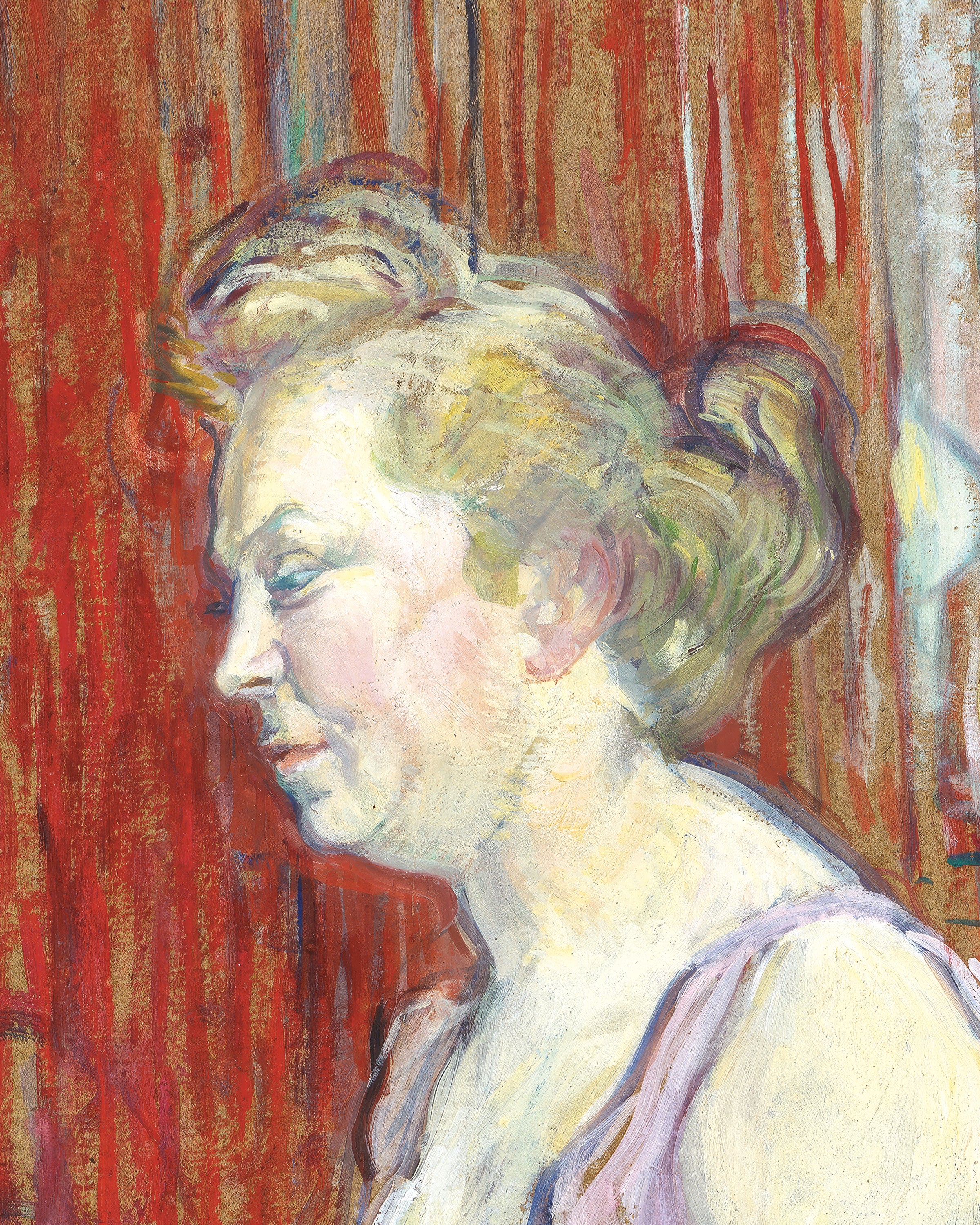 Plakat Rue des Moulins (1894) autorstwa Henri de Toulouse-Lautrec