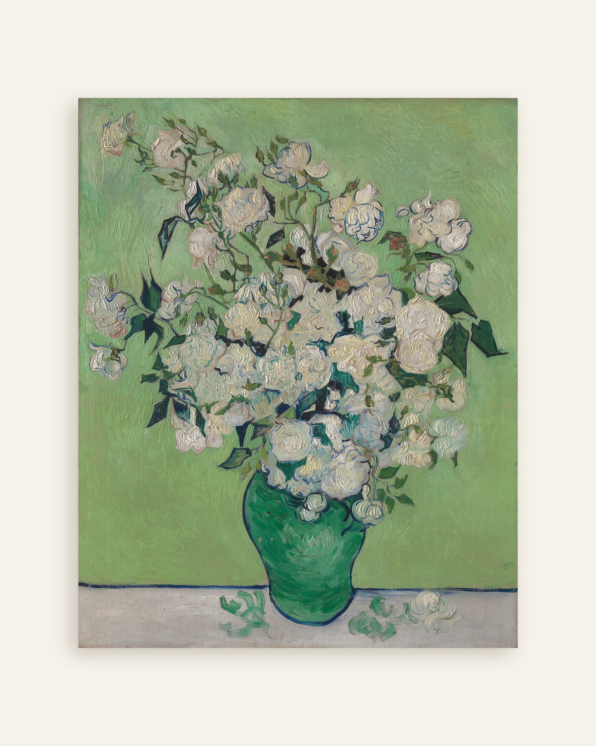 Plakat „Wazon z różami (1890) Vincenta van Gogha”, miniatura